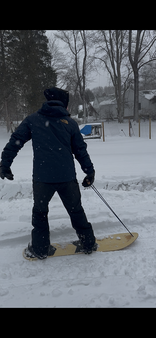 Burton Throwback snøbrett 100 Graphic surf