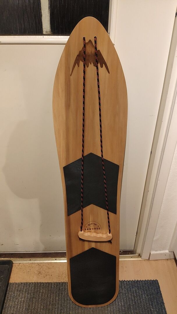Burton Throwback snøbrett 100 Graphic surf