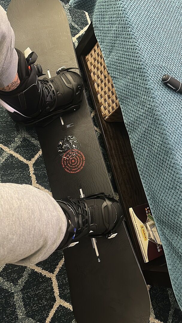 Burton Moto BOA snowboardstøvler Black myk flex
