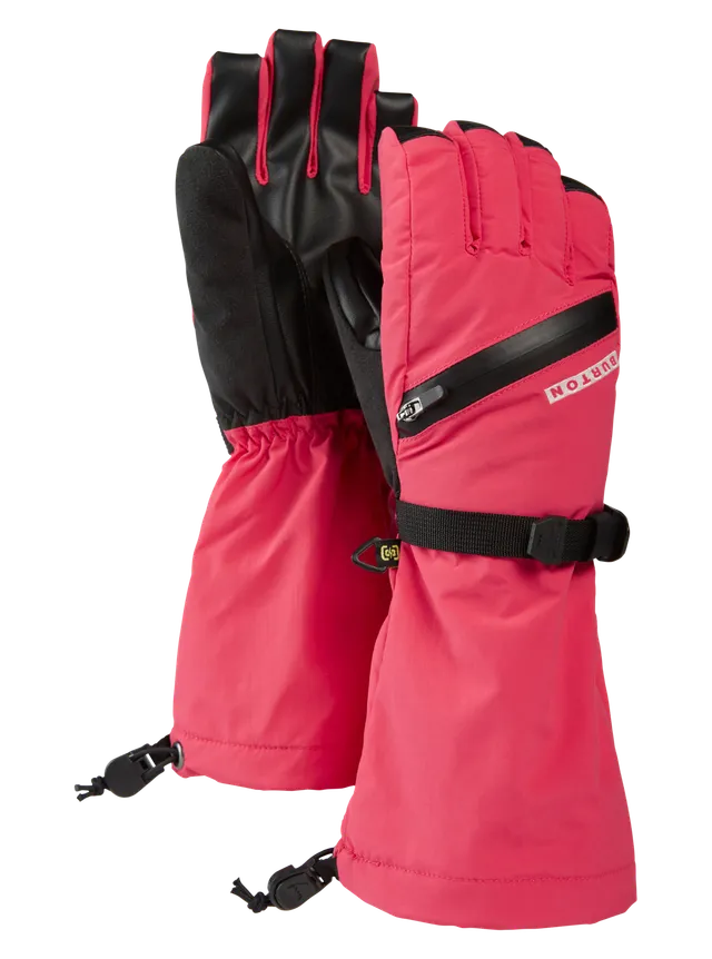 Burton Vent barnehansker moondust purple vindtette