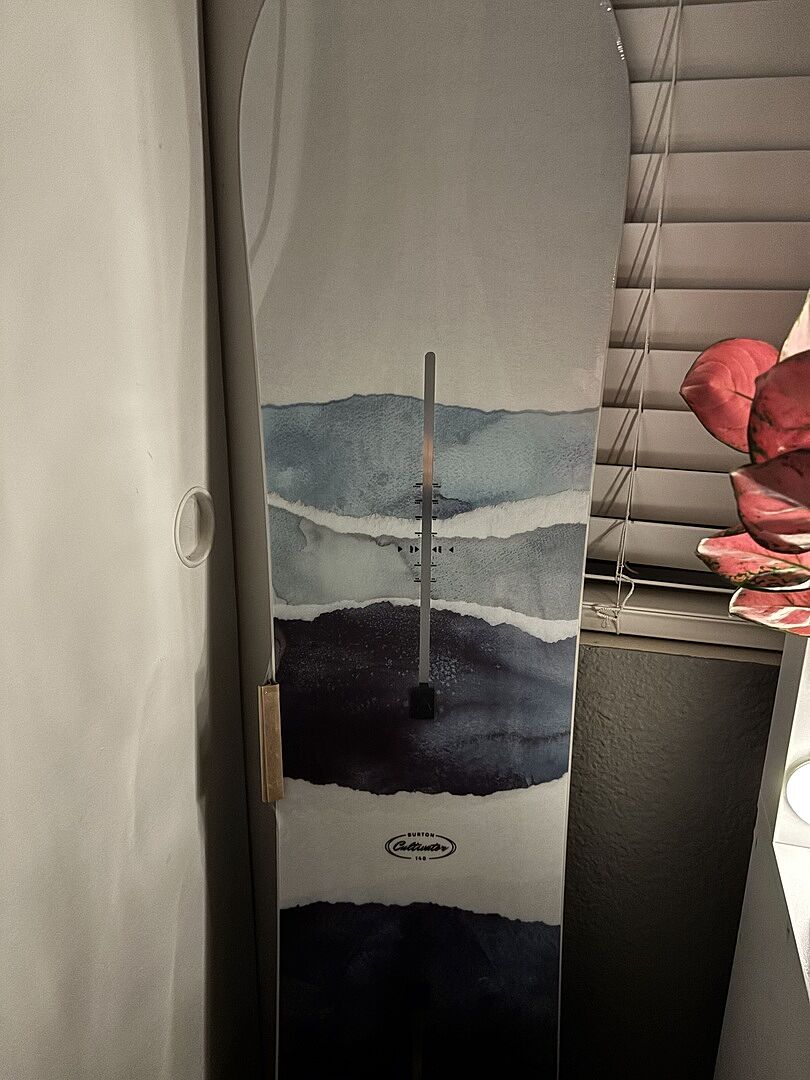 Burton Cultivator Flat Top snowboard 155 twin