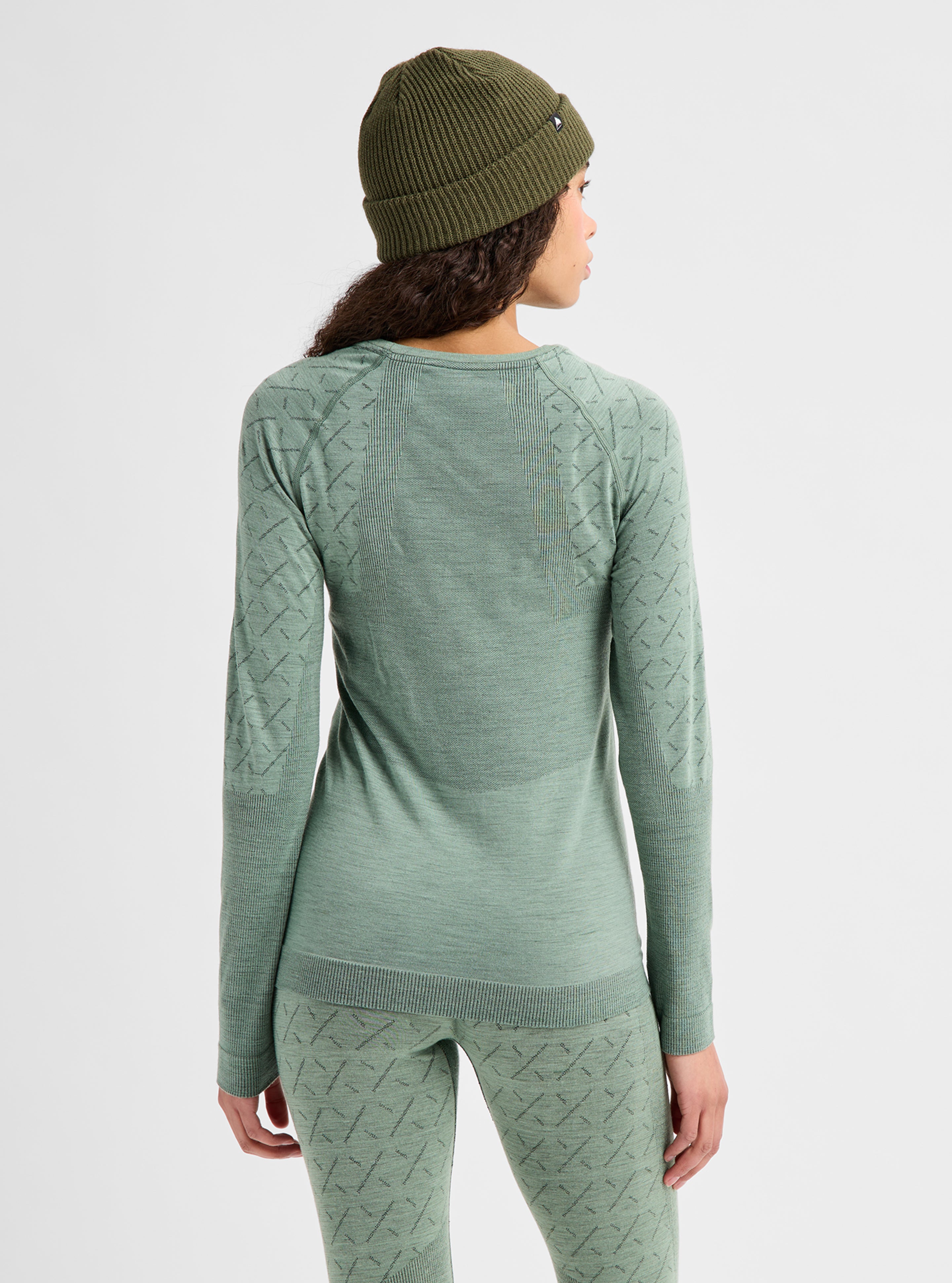 Burton [ak] Slokar Crewneck fleecegenser dame ull