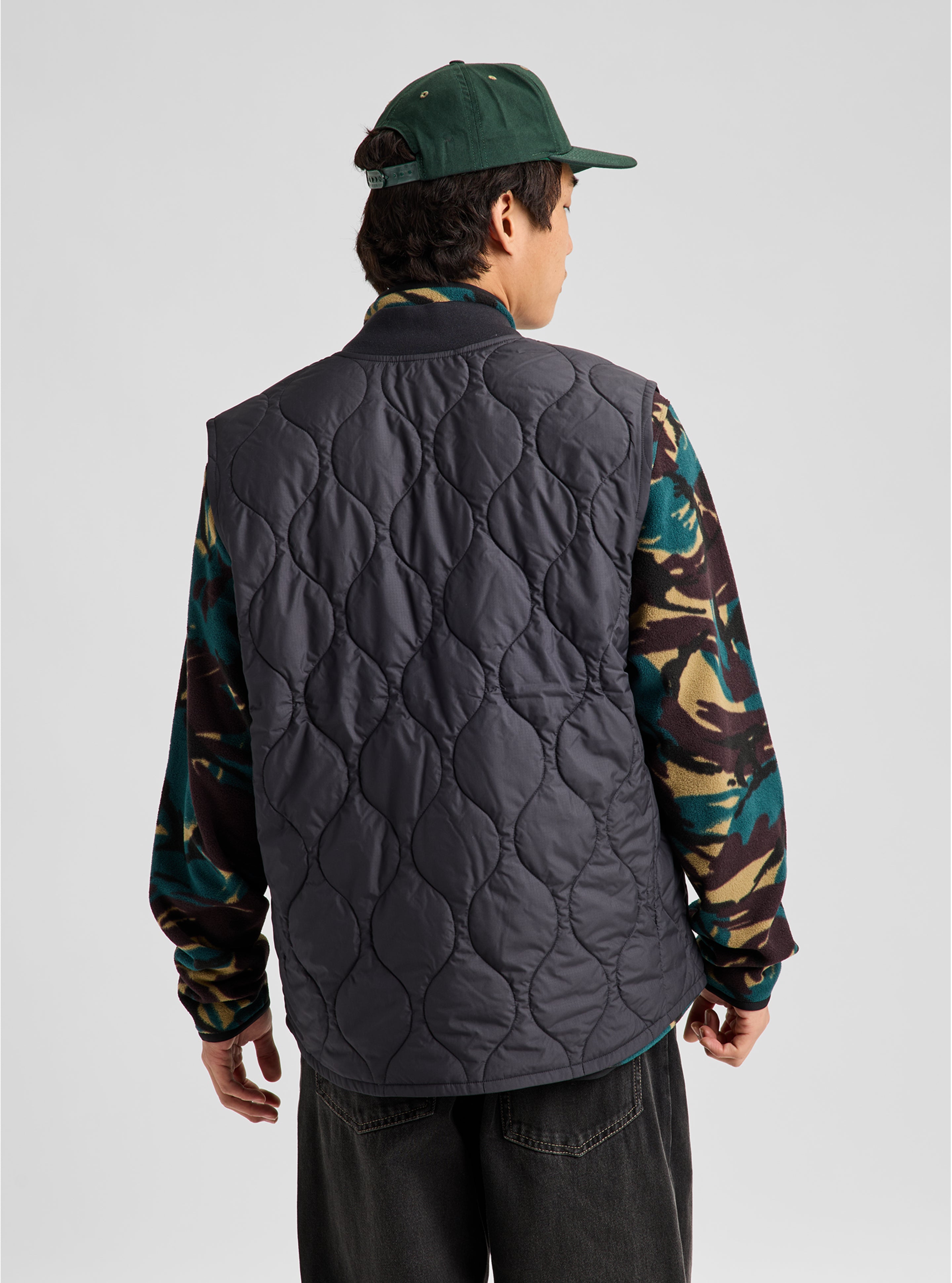 Burton Quilted Synthetic vest 100g True Black