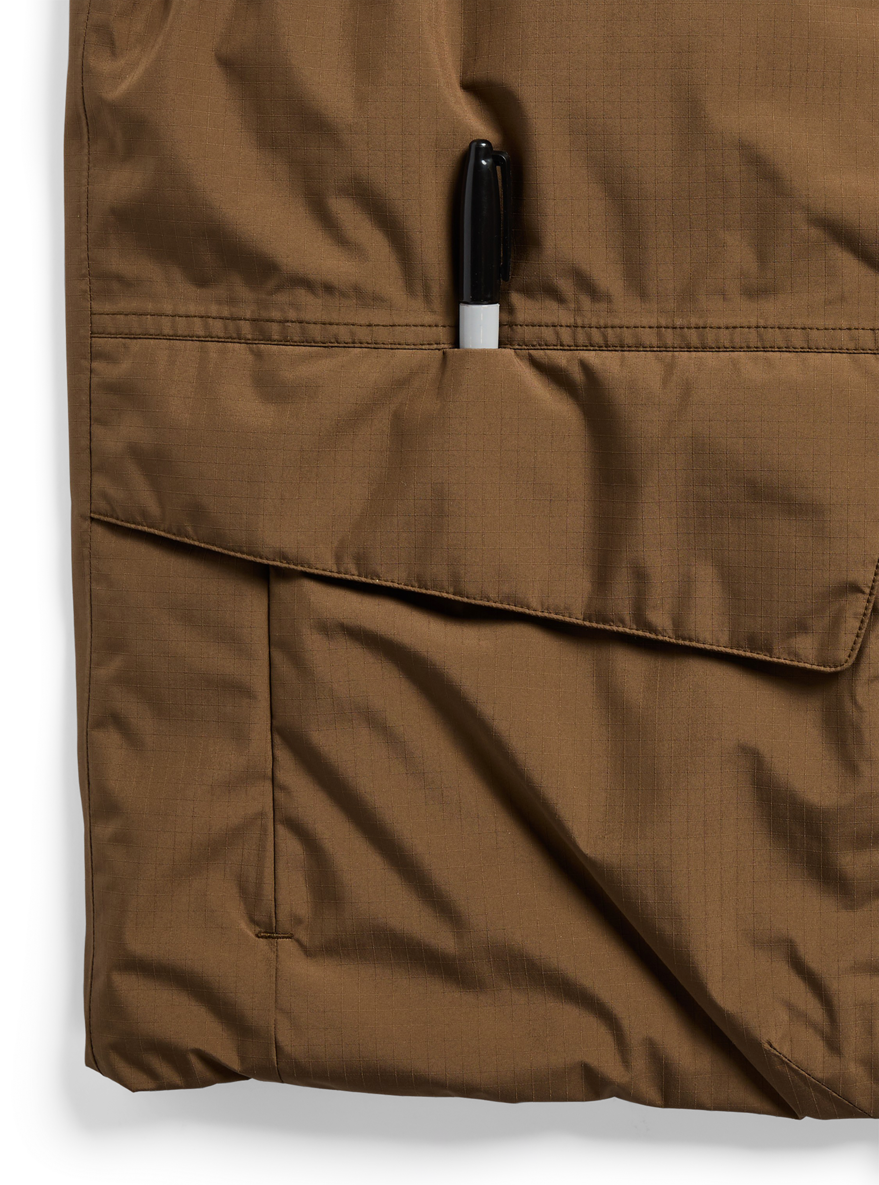 Burton Reversible Insulated vest Earth Ship Brown vendbar