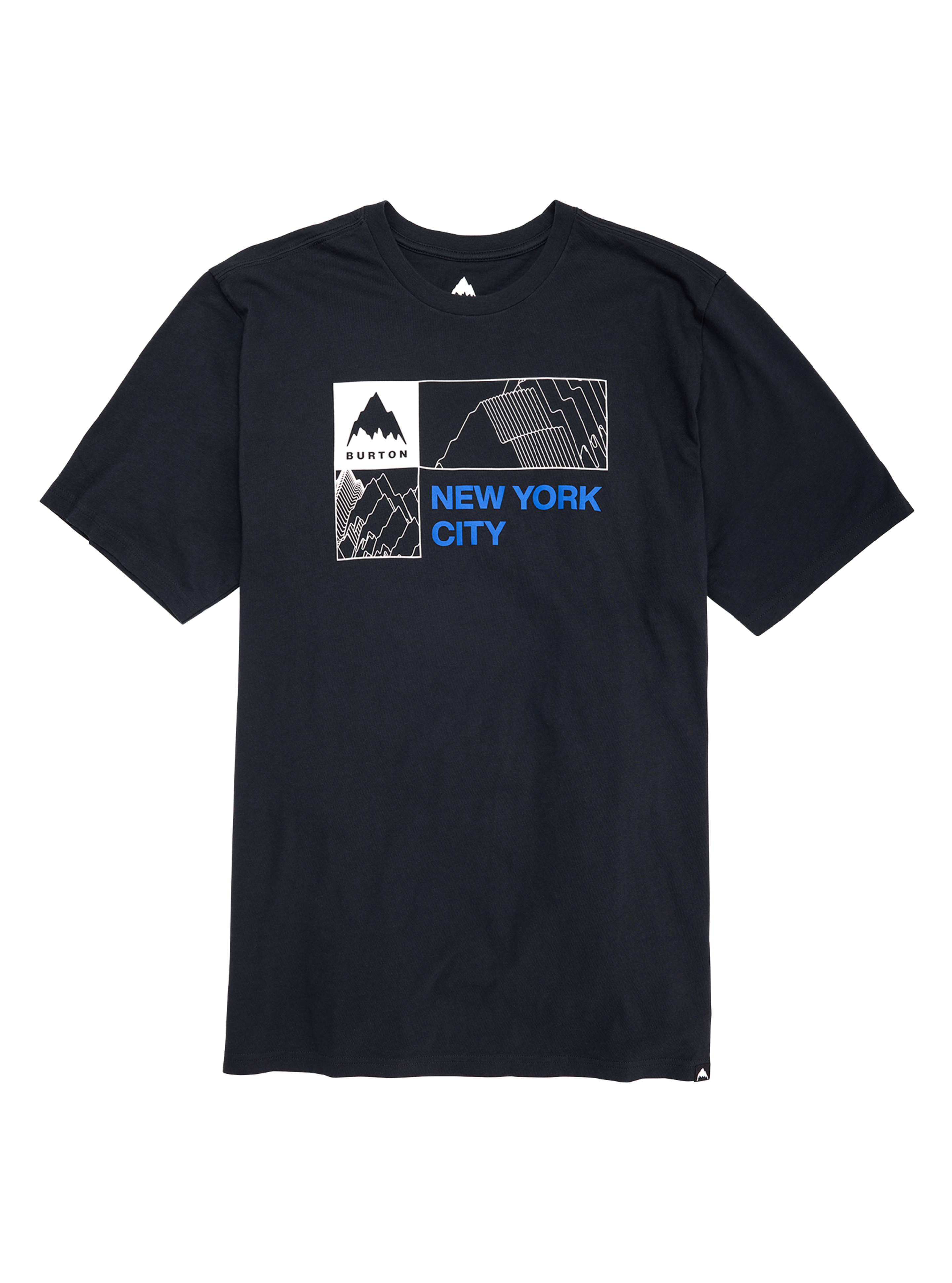 Burton Local t-skjorte Burlington True Black bomull