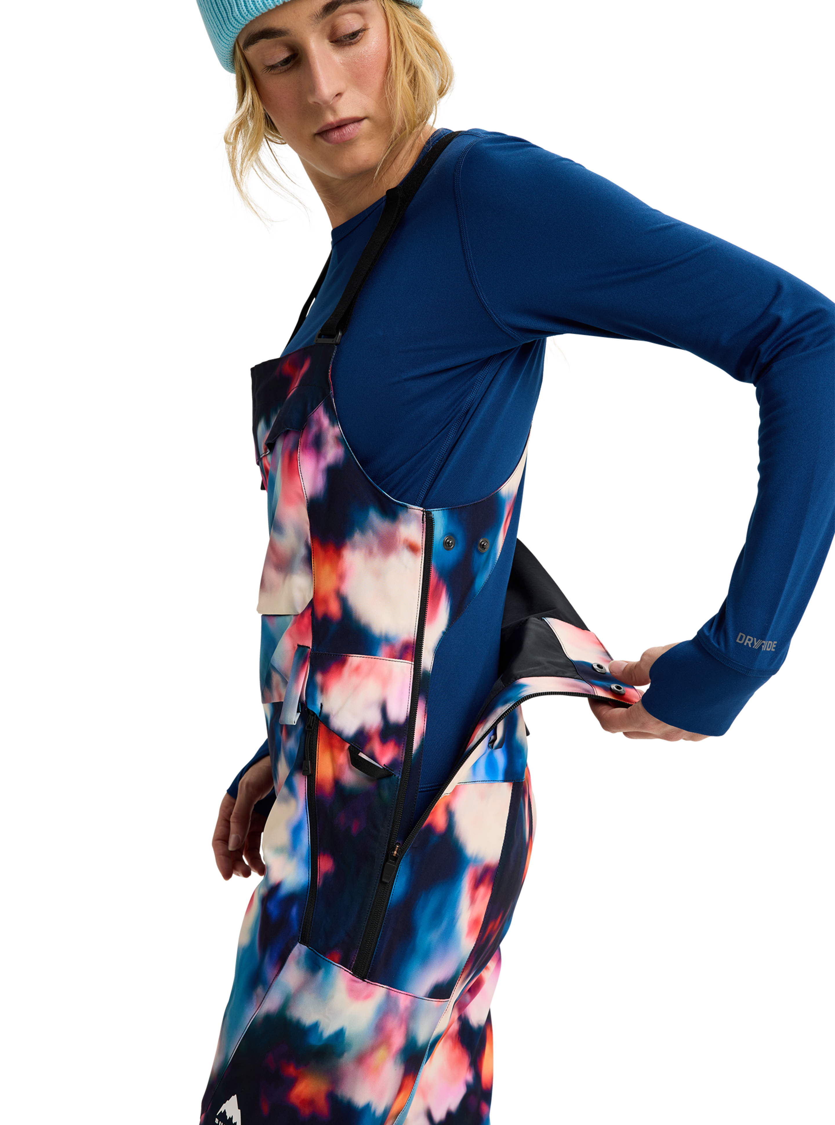 Burton Reserve 2L Stretch selebukse dame light teal 20k