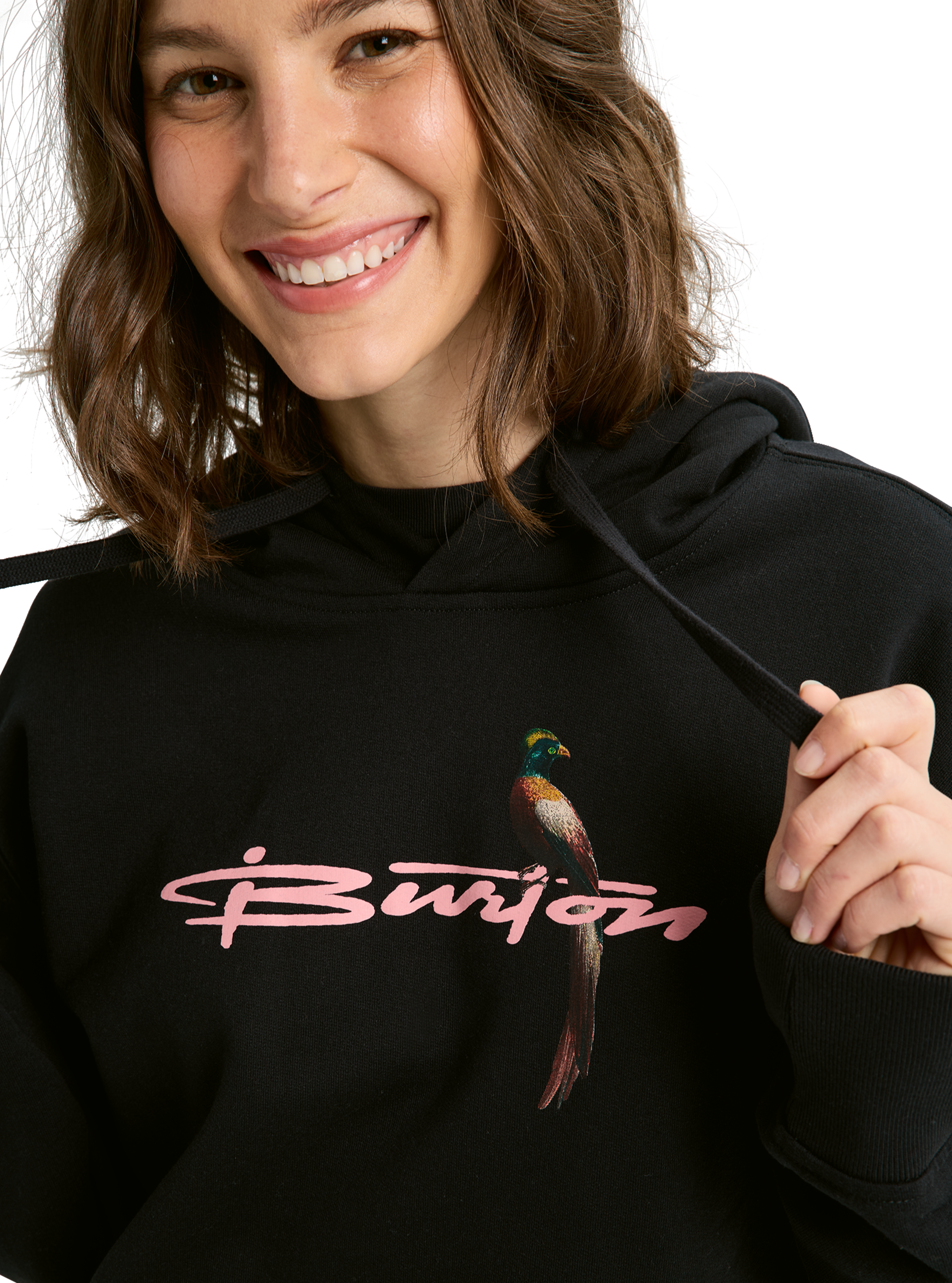Burton Custom 26 hettegenser True Black pullover myk