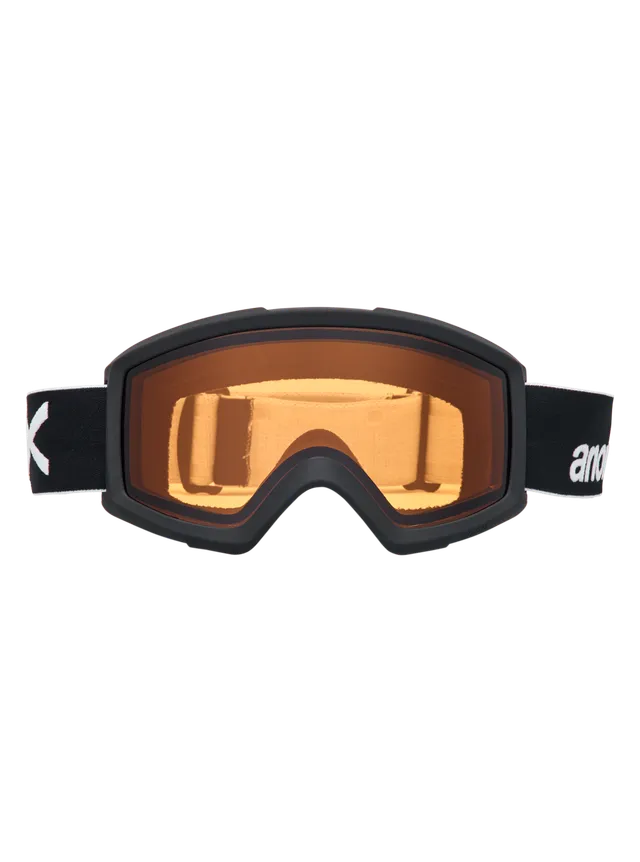 Anon Helix 2.0 skibriller Black Amber lavt lys OTG