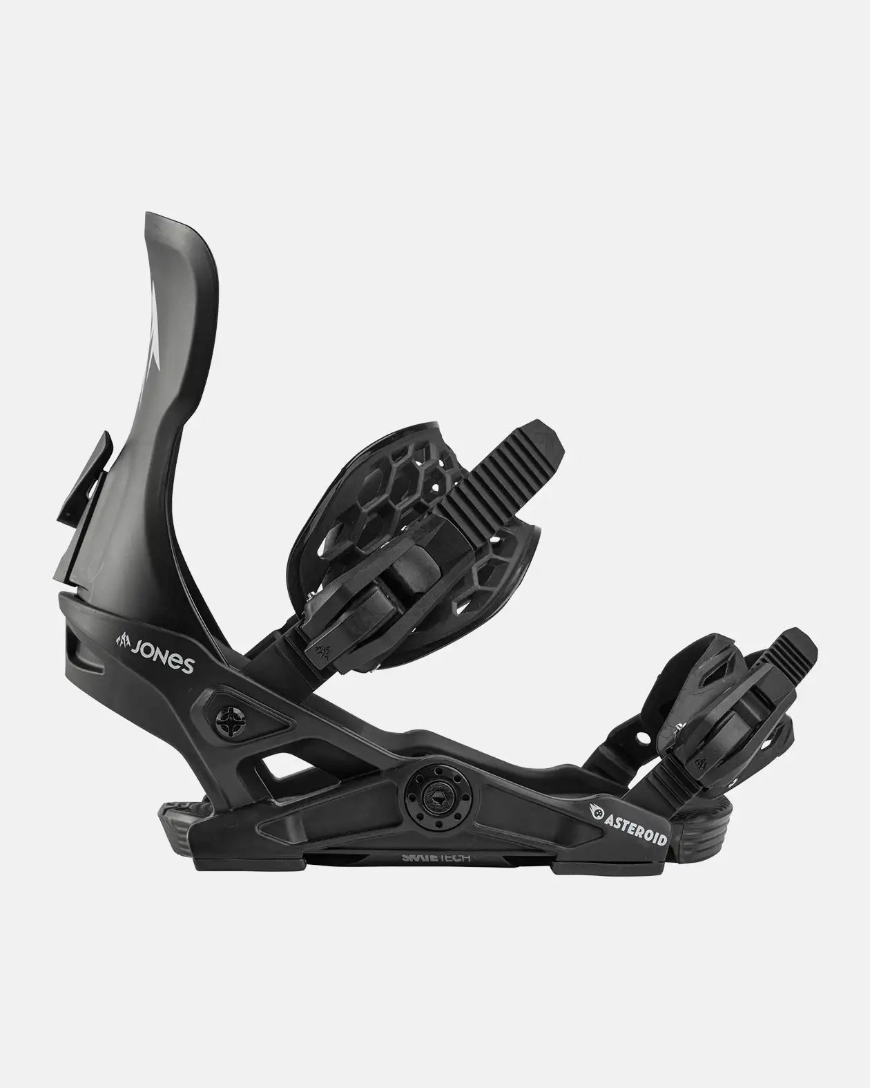 Jones Asteroid snowboardbinding Eclipse Black ungdom S myk