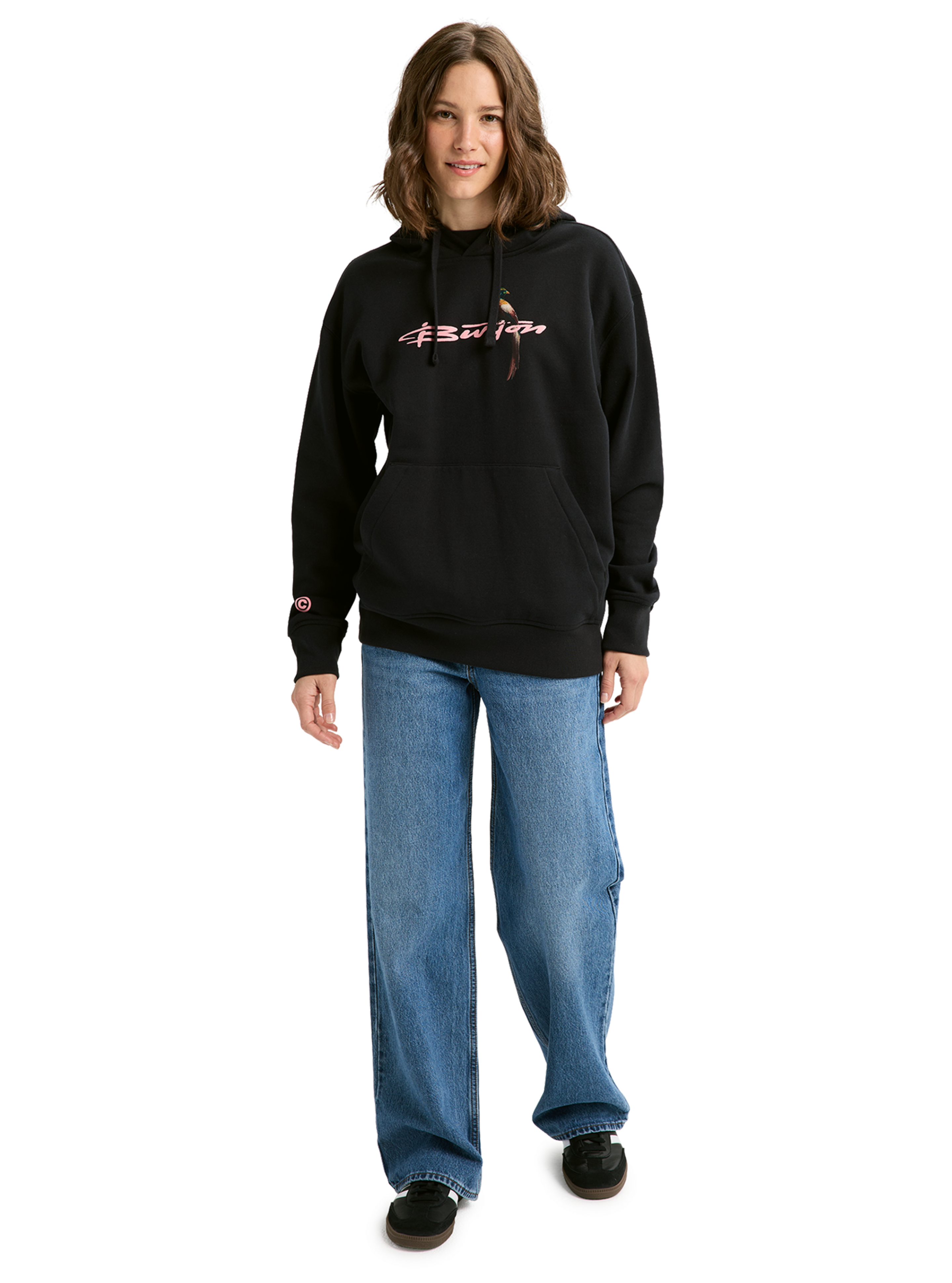 Burton Custom 26 hettegenser True Black pullover myk