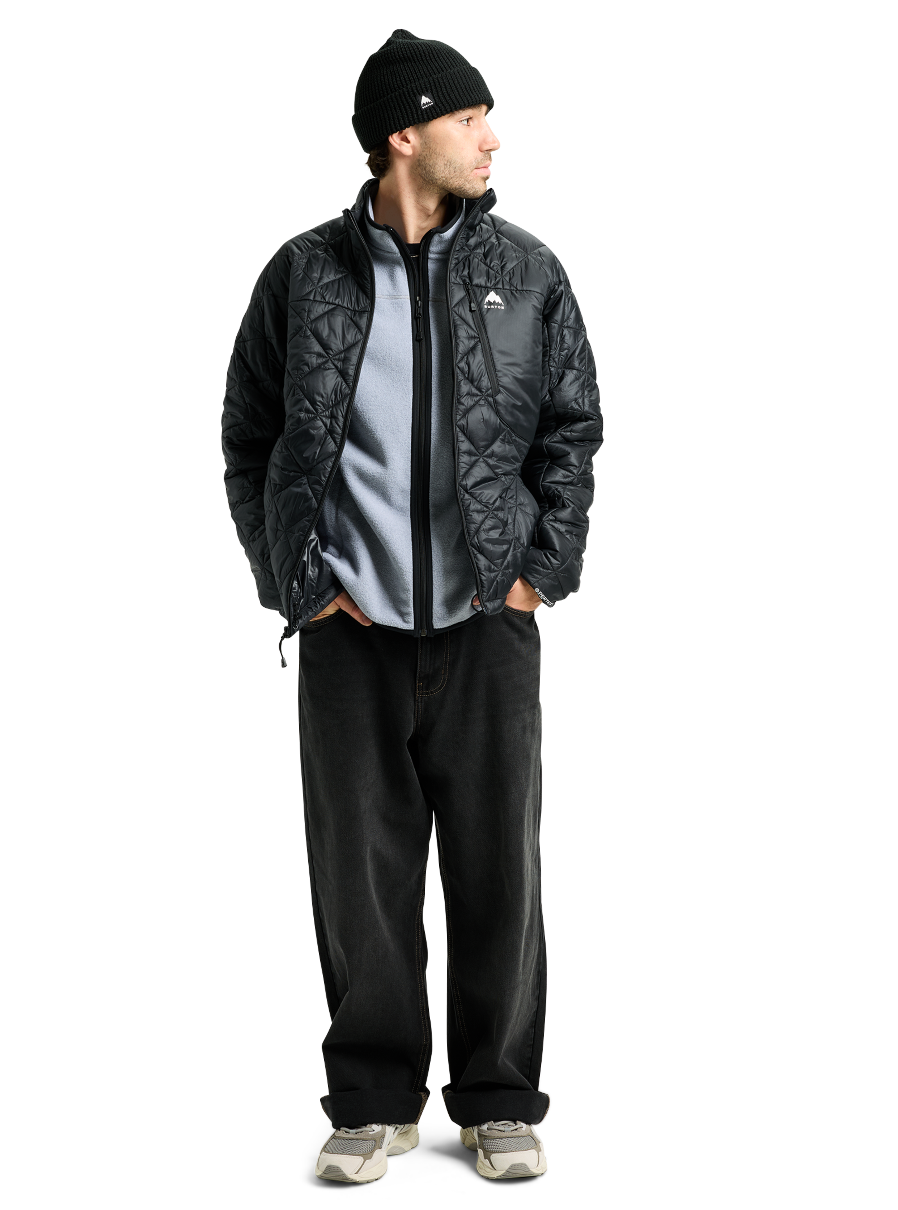 Burton Reserve syntetjakke true black herre