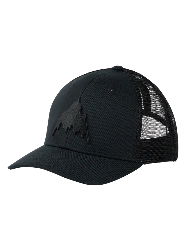 Burton Harwood caps True Black snapback justerbar