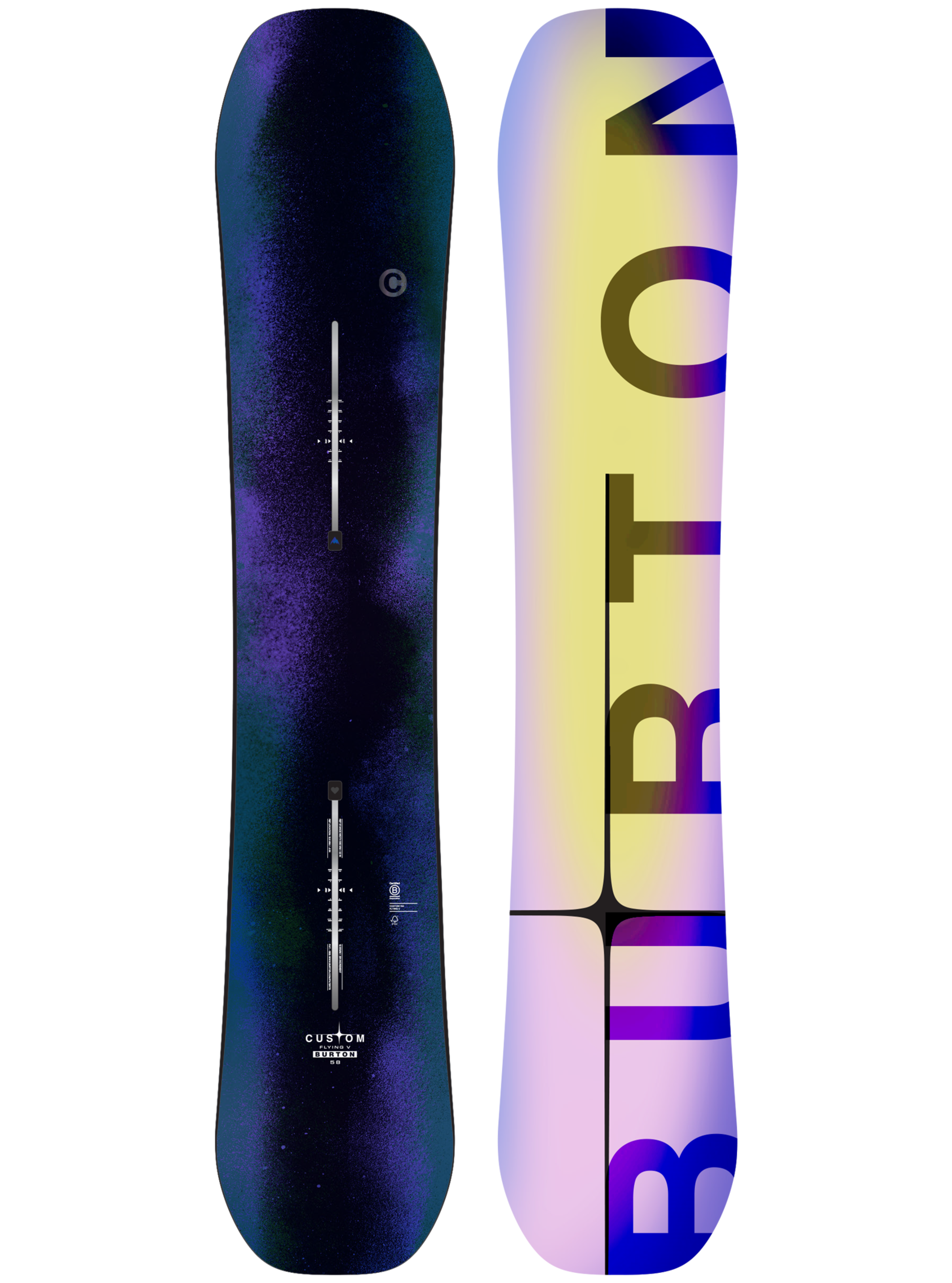 Burton Custom Flying V snowboard 156 allround