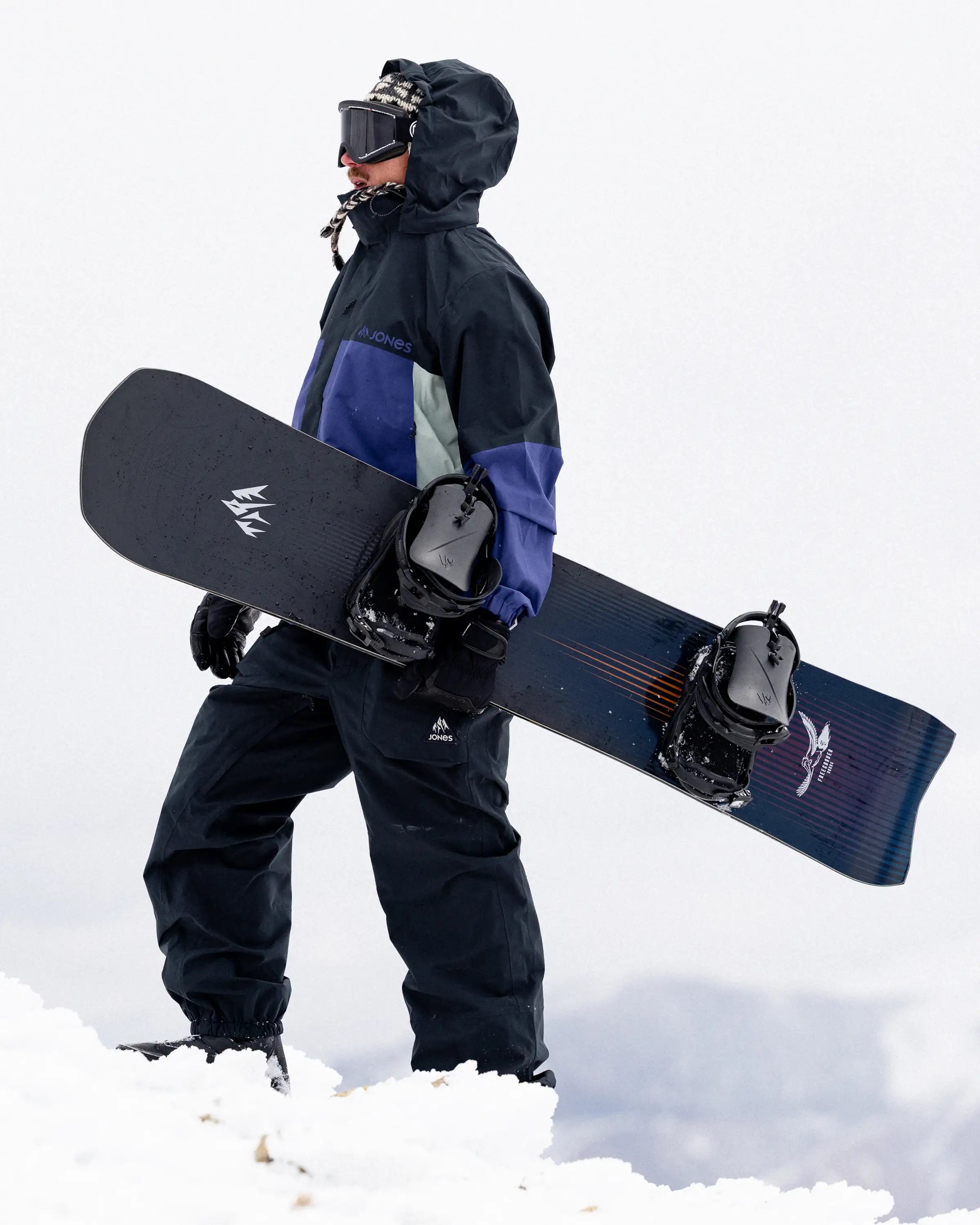 Jones Freecarver 9000s snowboard 156 camber