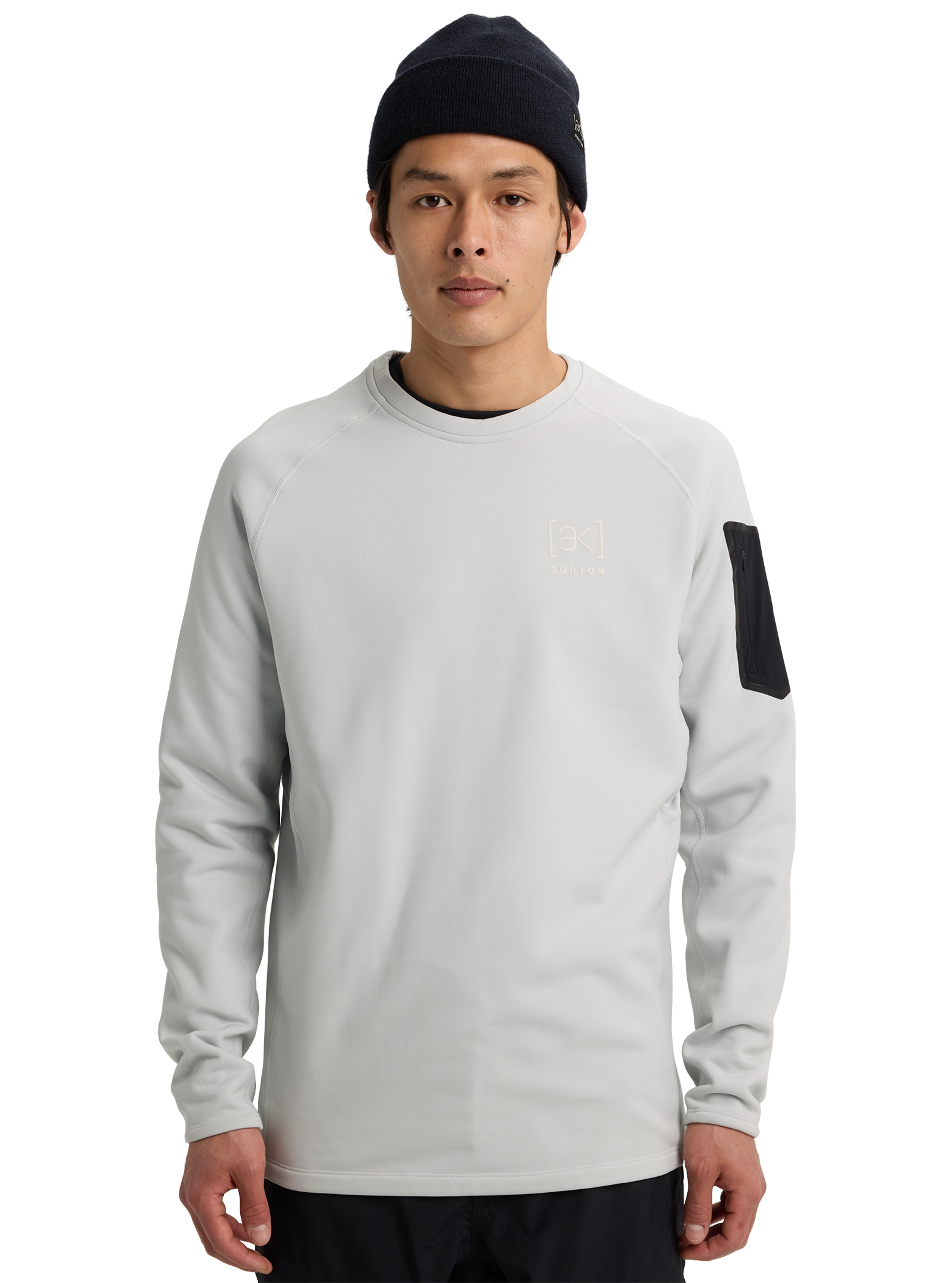Burton [ak] Baker Stretch fleecegenser stretch Gray Cloud