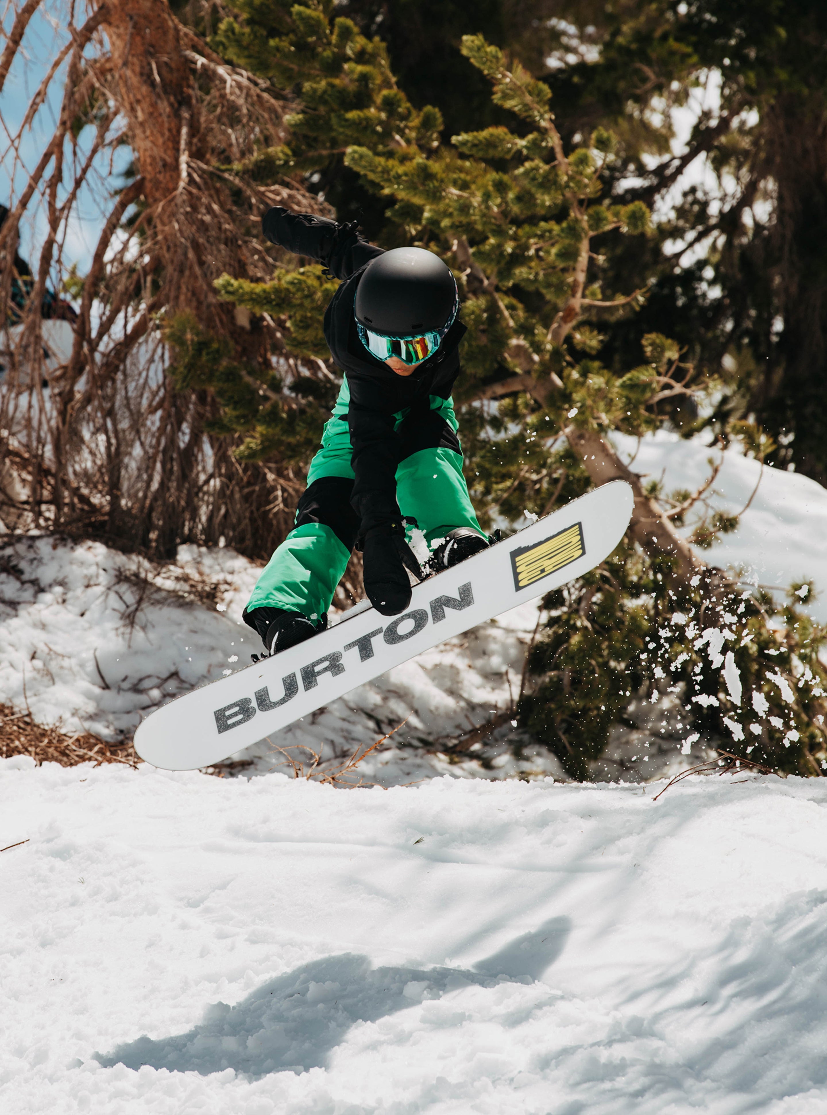 Burton Mini Grom Flat Top snowboard barn 90