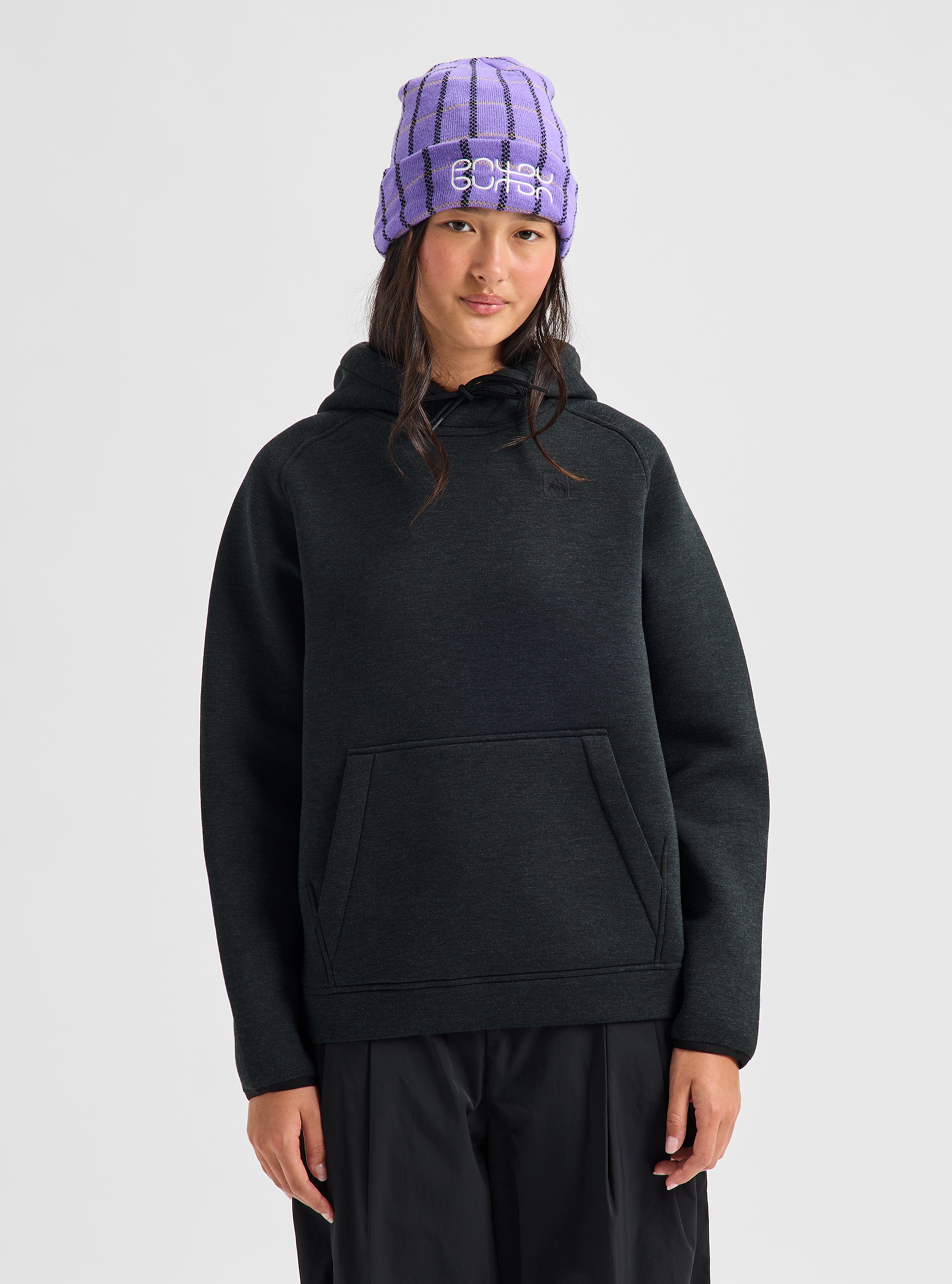 Burton SpaceCloud hettegenser dame brun ullblanding