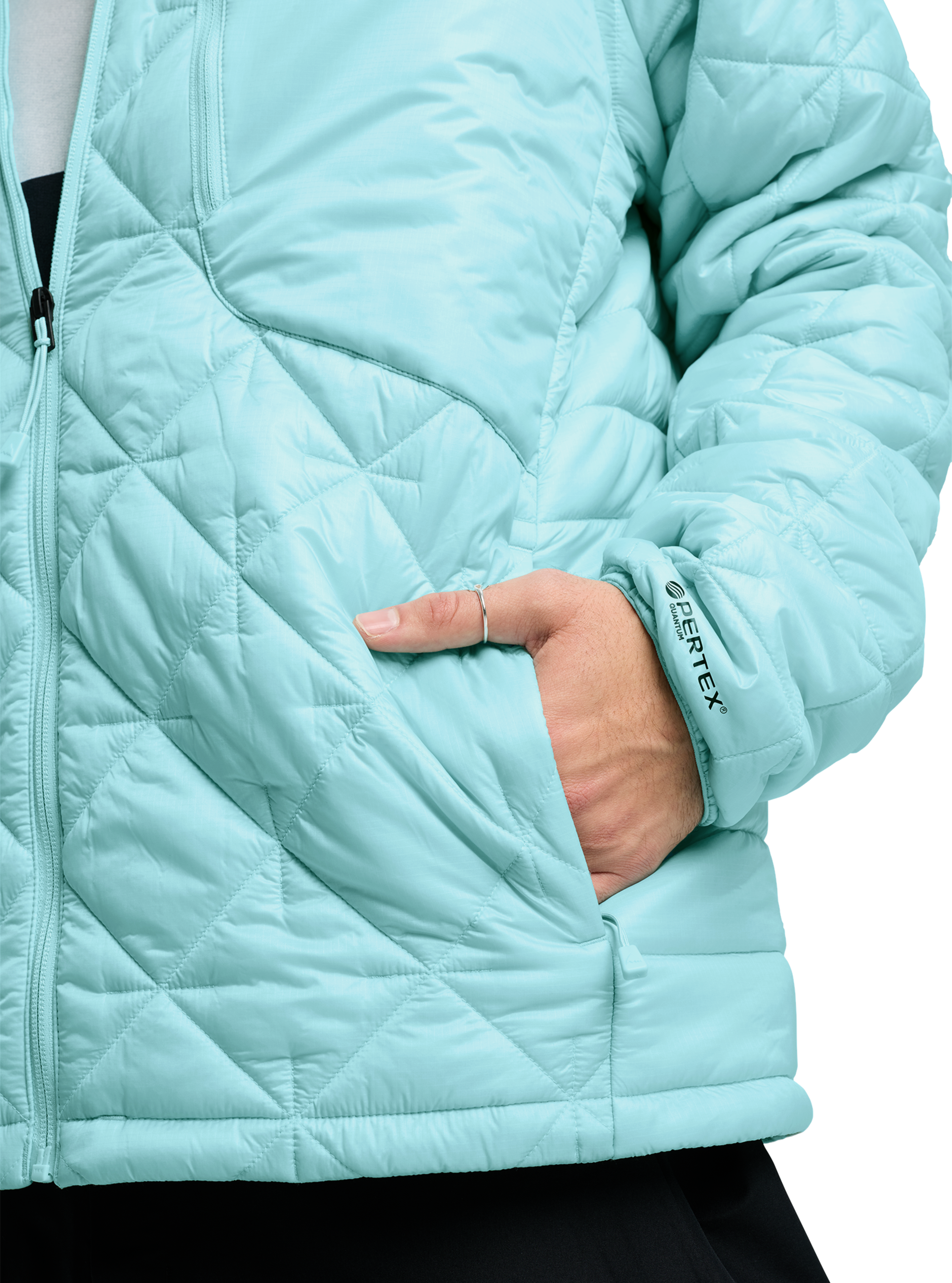 Burton Reserve pufferjakke light teal herre