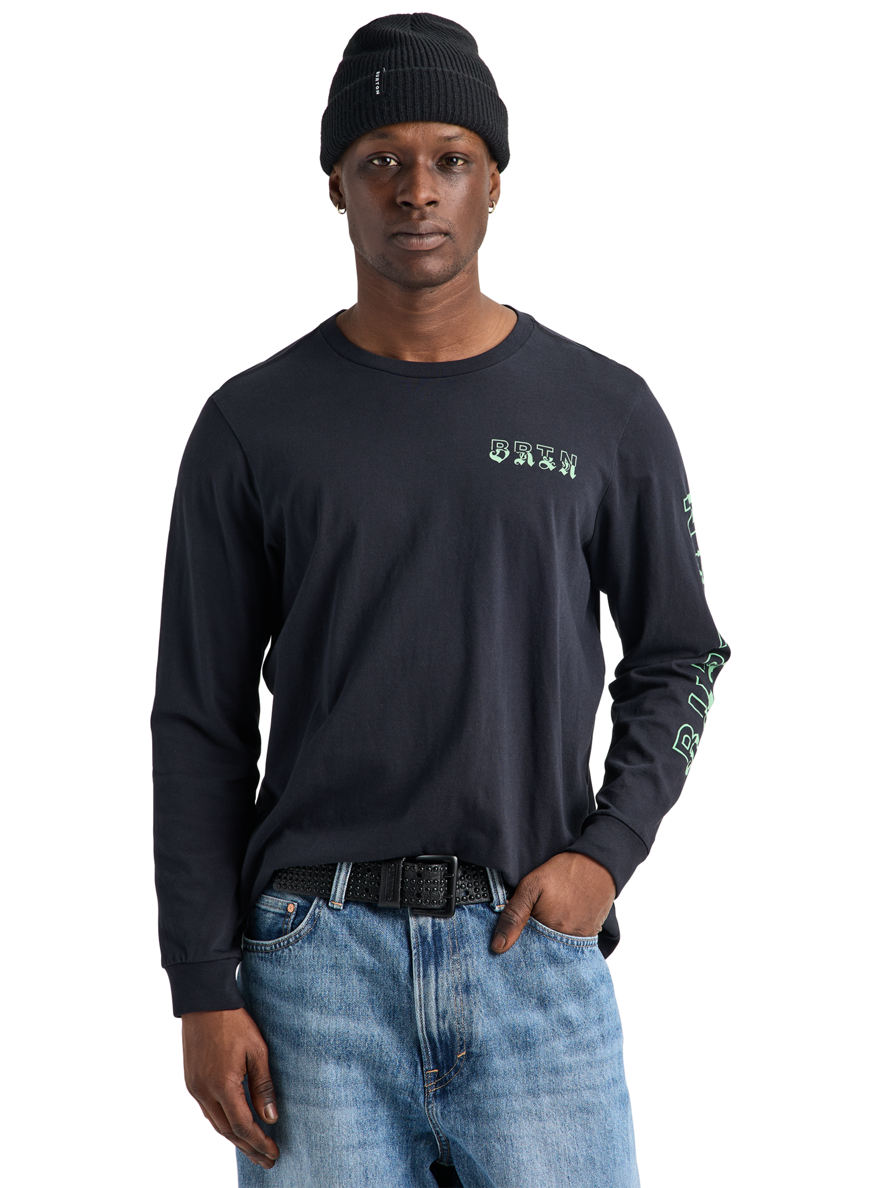 Burton Noirline langermet T-skjorte True Black