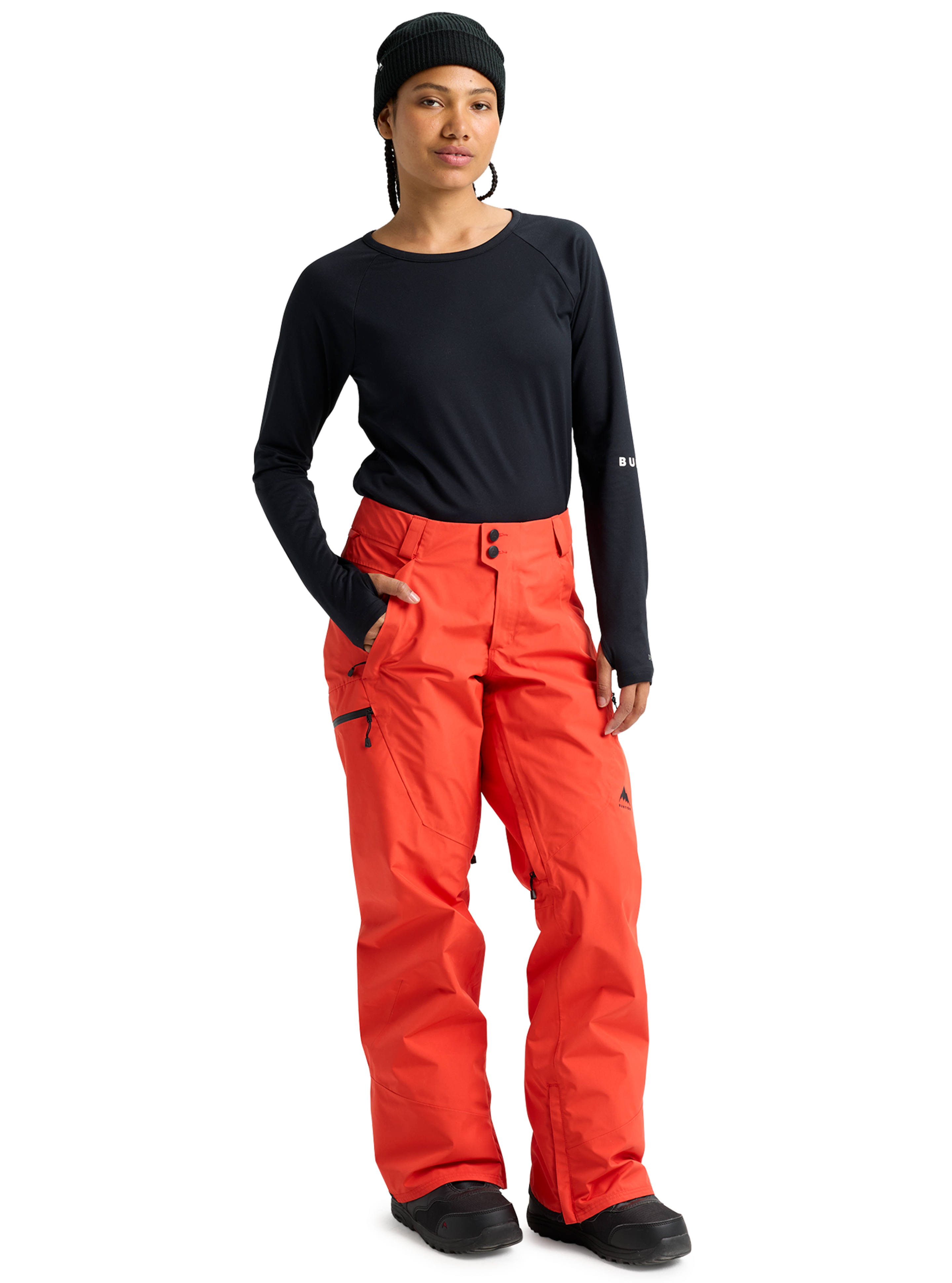Burton Reserve Gore-Tex 2L snowboardbukse Gray Cloud vanntett