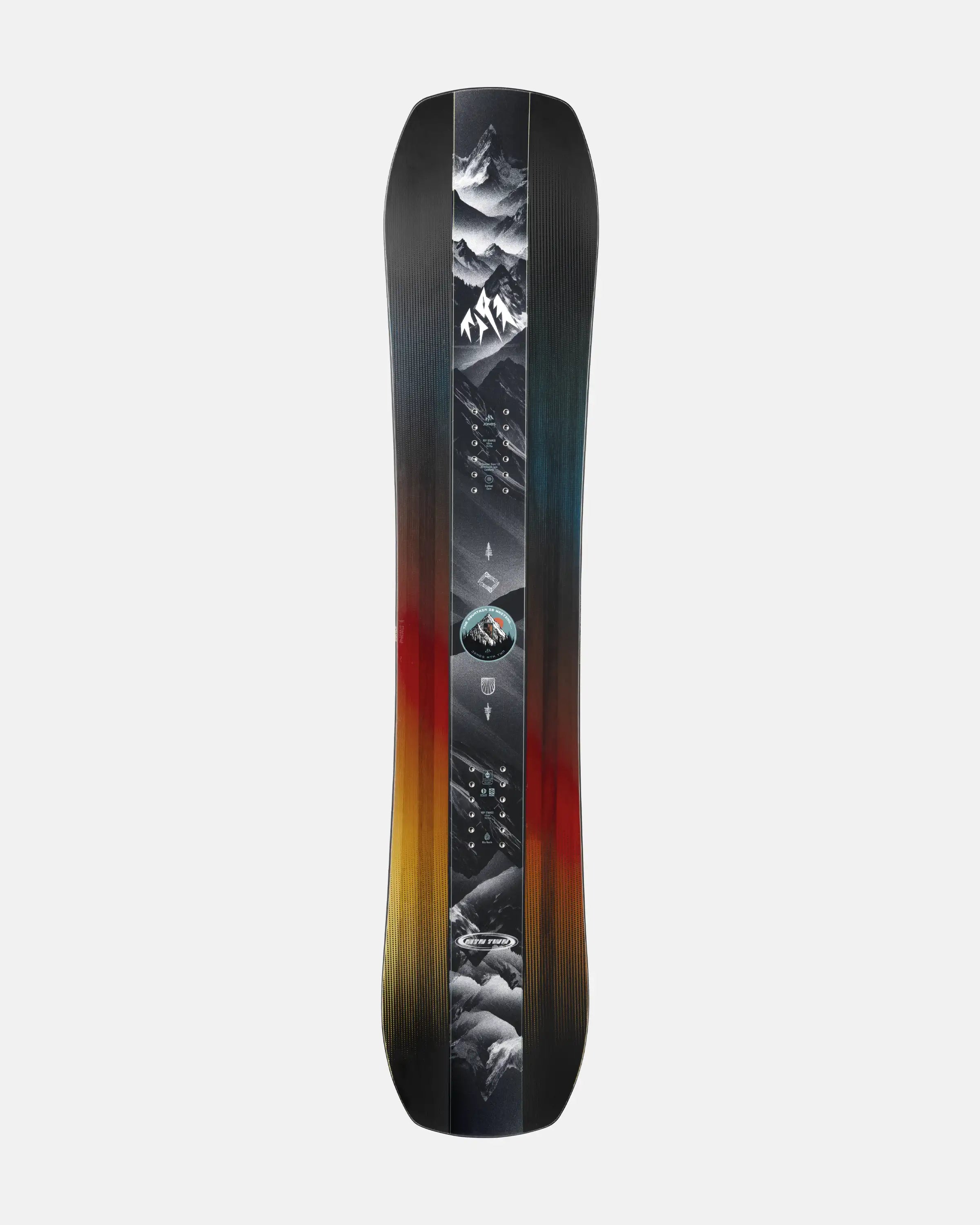 Jones Snowboards Mountain Twin Junior snowboard 130 CamRock