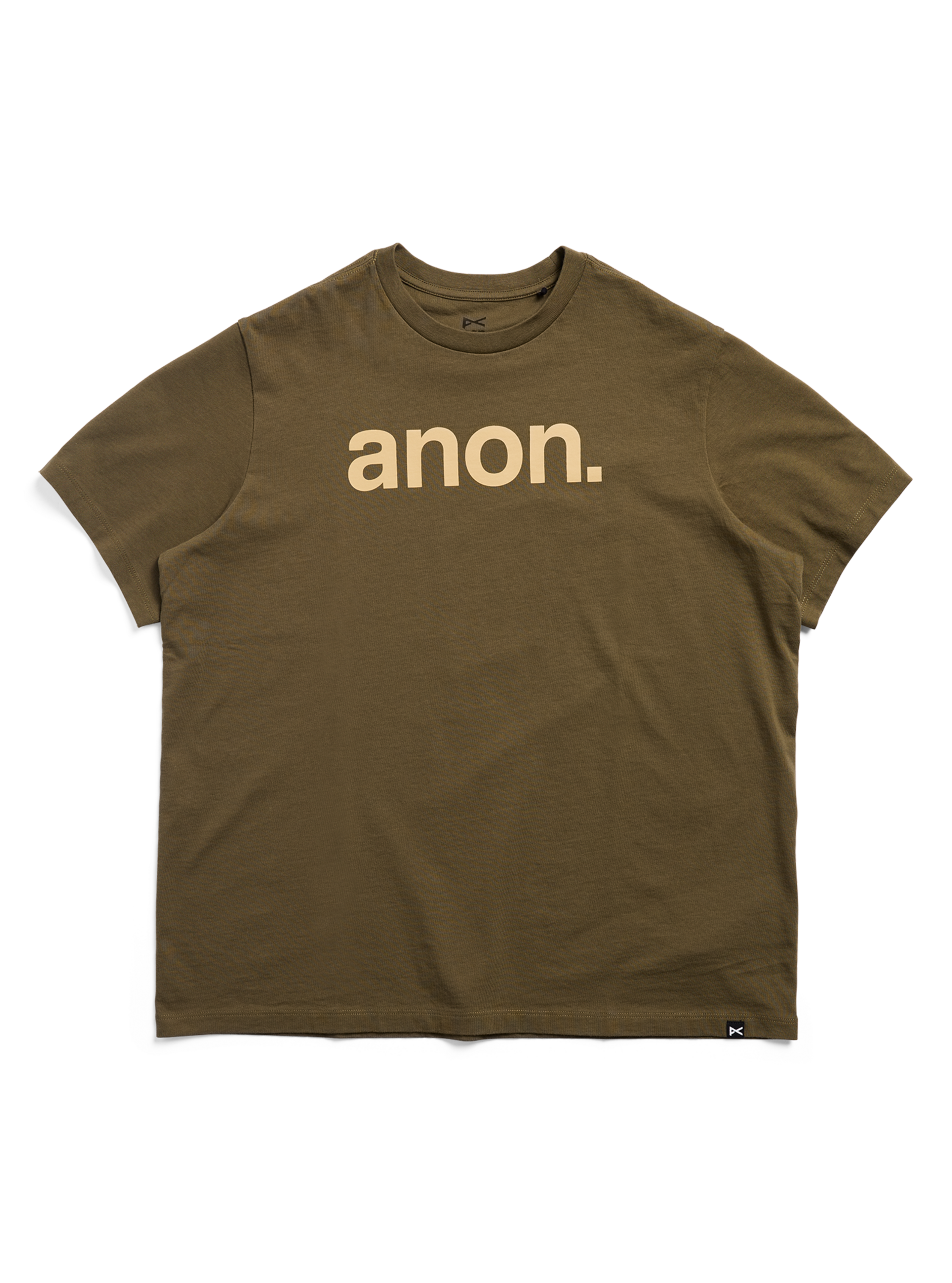 Burton Anon t-skjorte Dried Moss økologisk