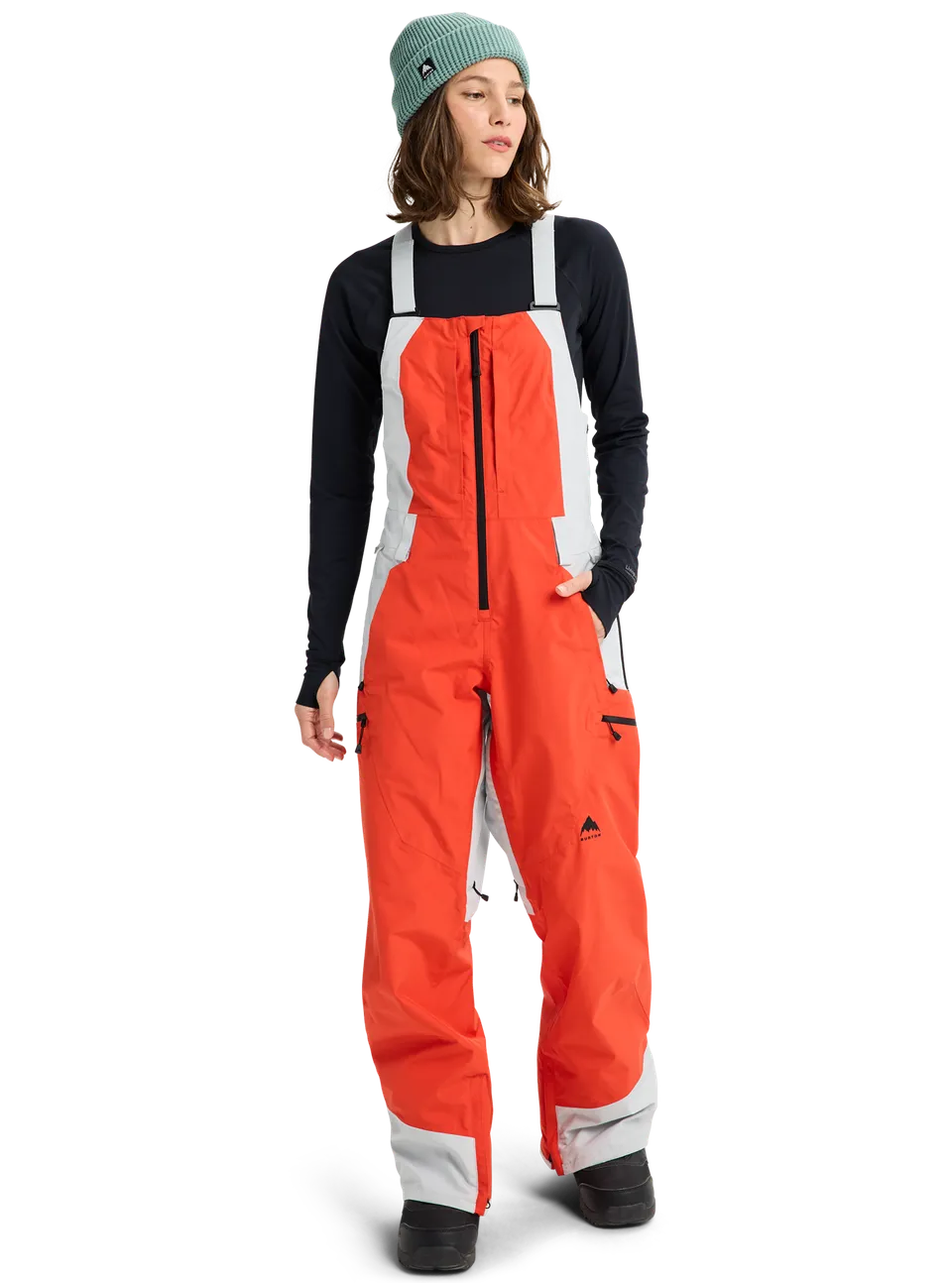 Burton Reserve GORE-TEX 2L selebukse dame Gray Cloud
