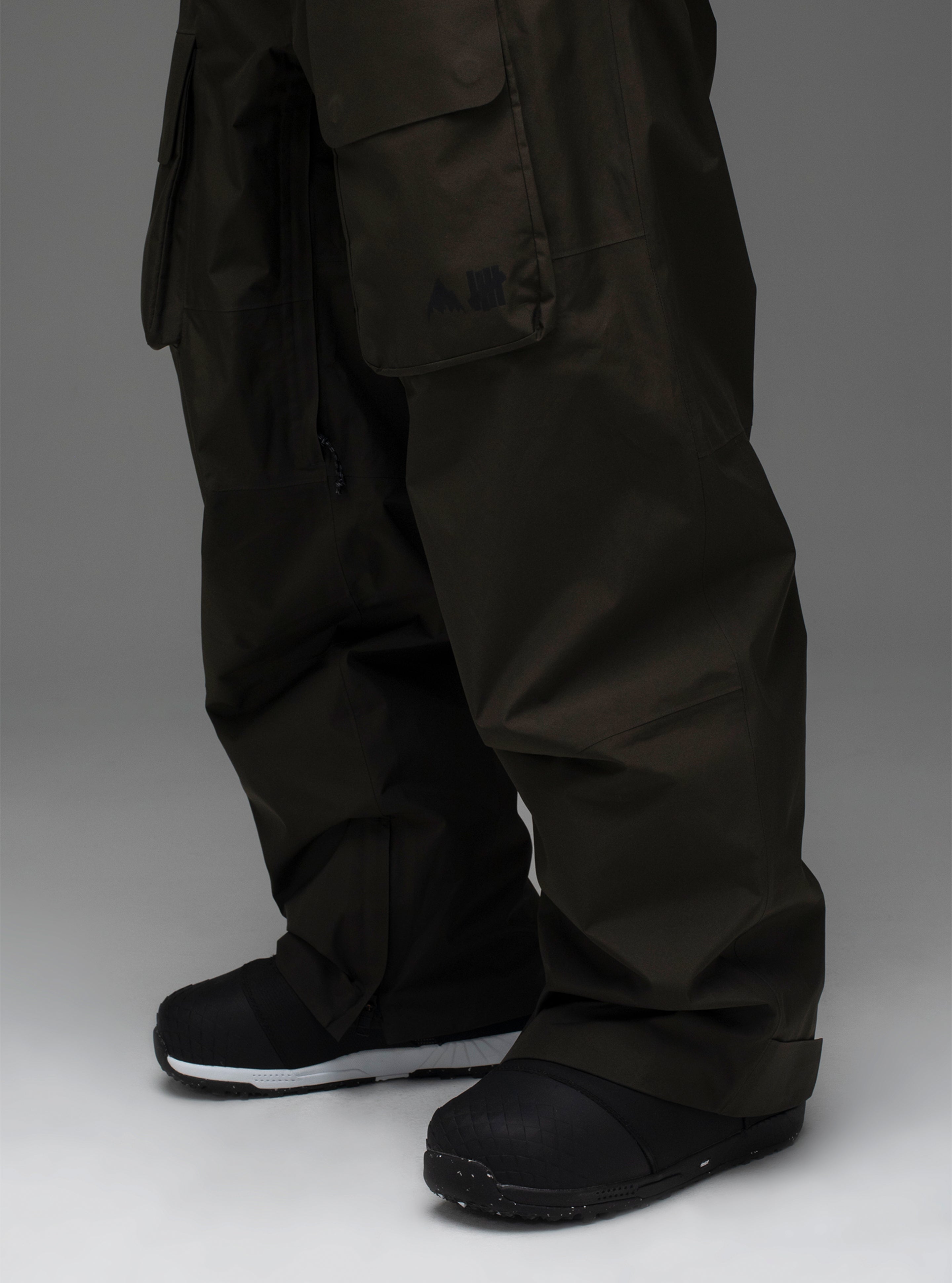 Burton Undefeated selebukse 2L Gore-Tex Charcoal vanntett