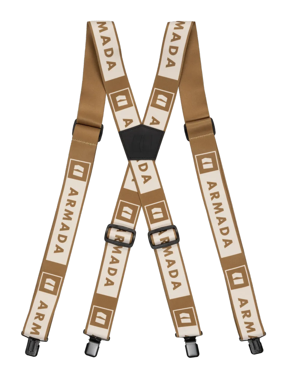Armada Stage Suspenders bukseseler Black Blanc elastisk