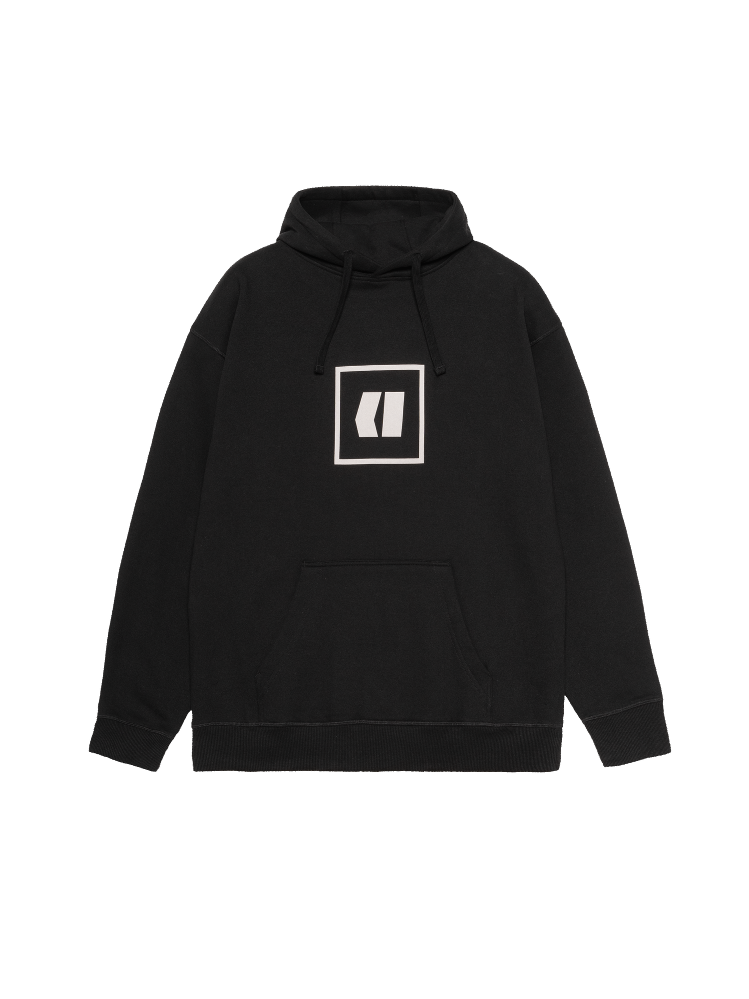 Armada Icon hettegenser bomull svart – varm unisex