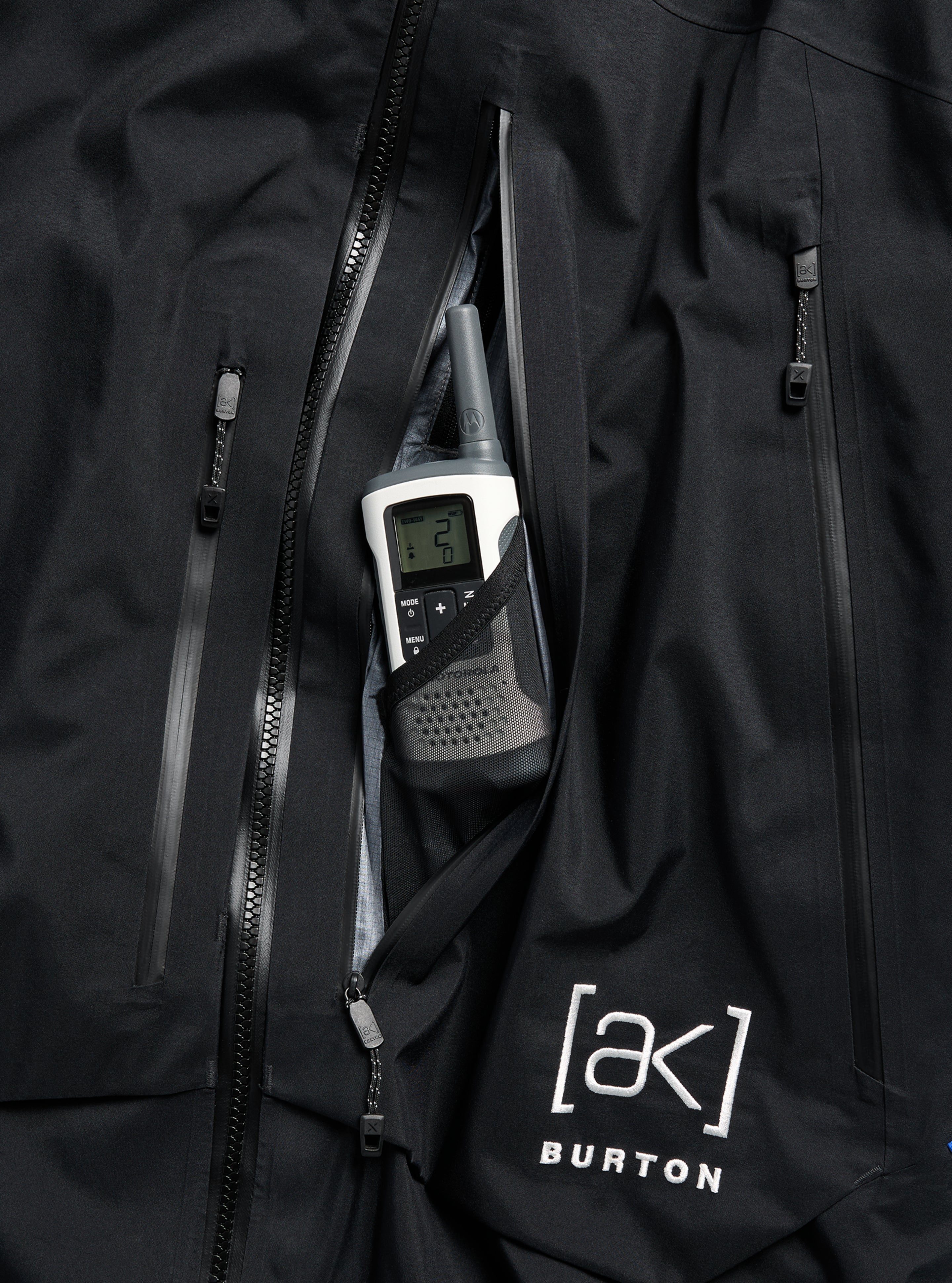 Burton [ak] Acamar Gore-Tex Pro 3L jakke True Black