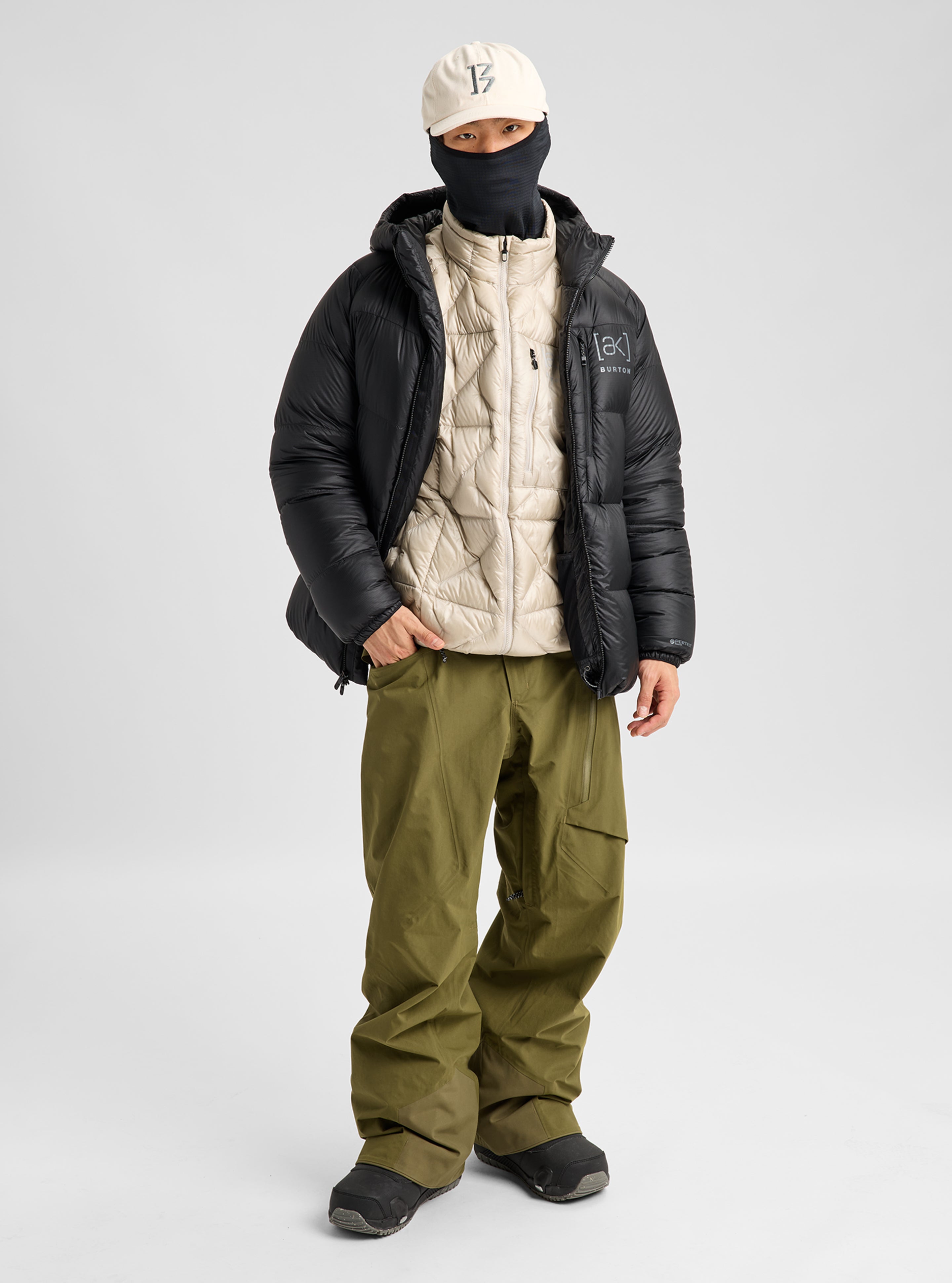 Burton [ak] Expedition dunjakke herre True Black lett