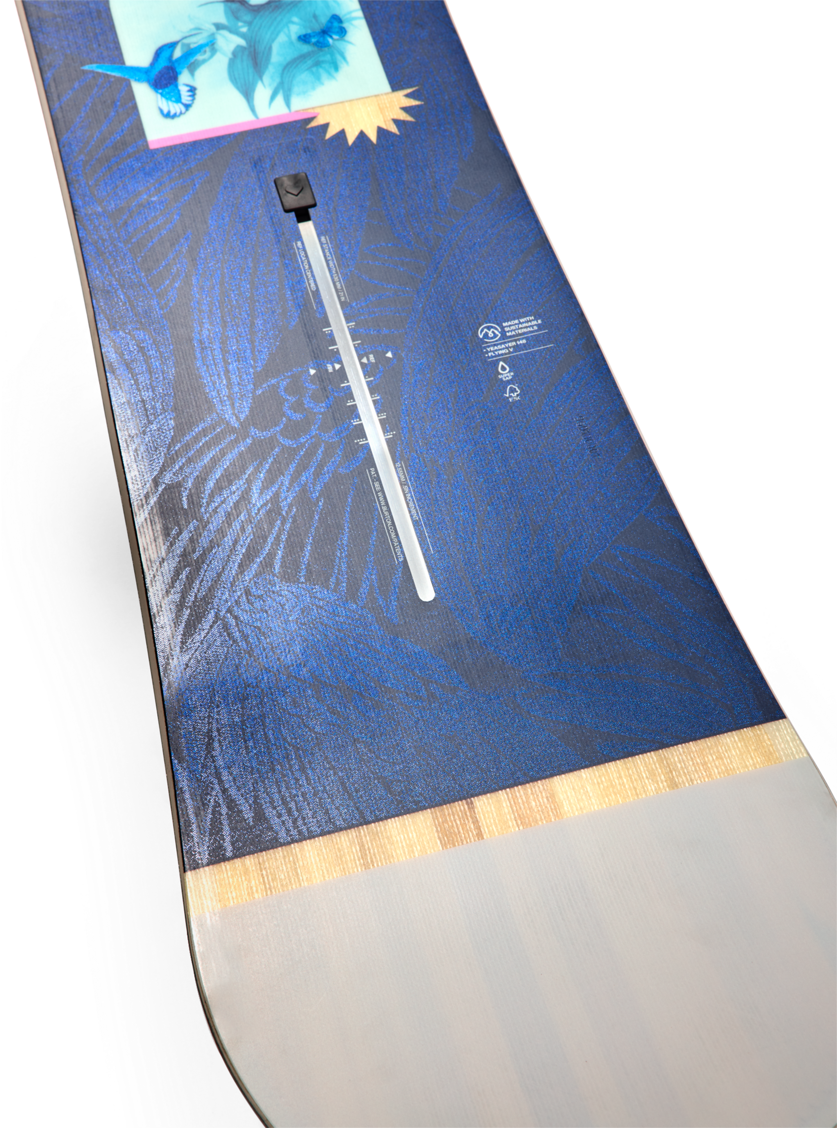 Burton Yeasayer Flying V snowboard Graphic 140 myk