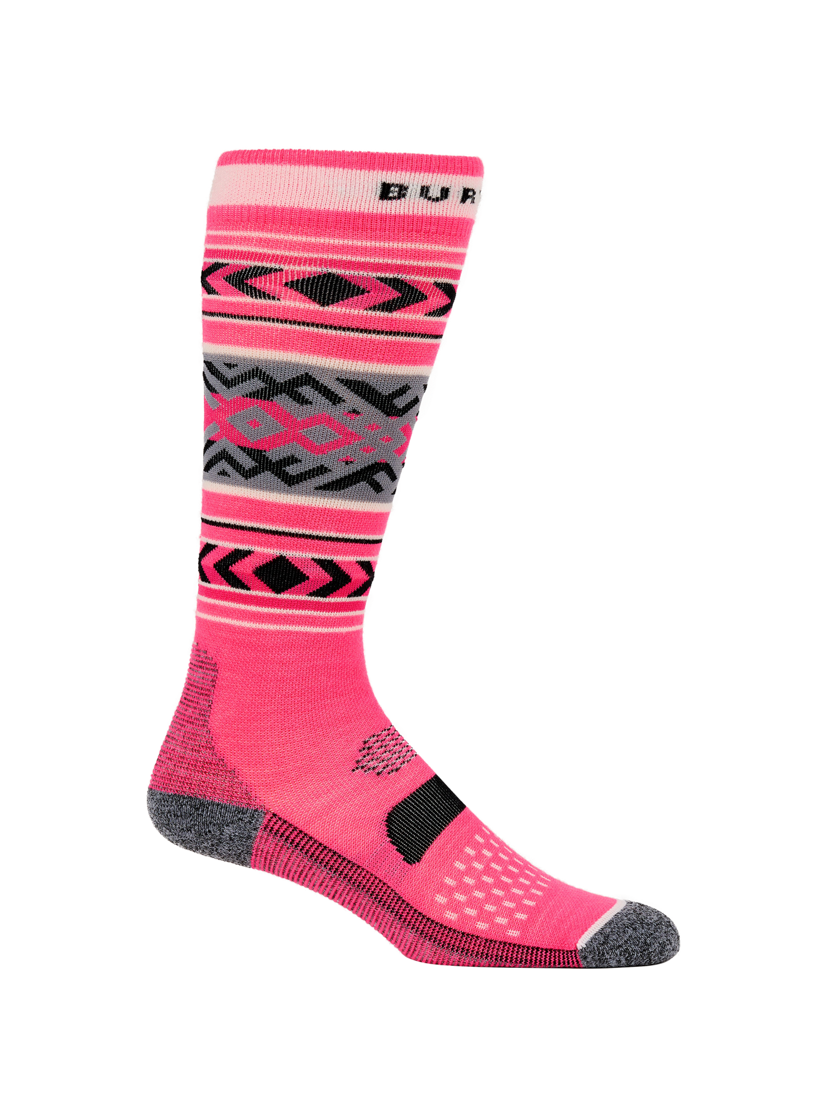 Burton Performance Lightweight sokker dame True Black ull 2-pk
