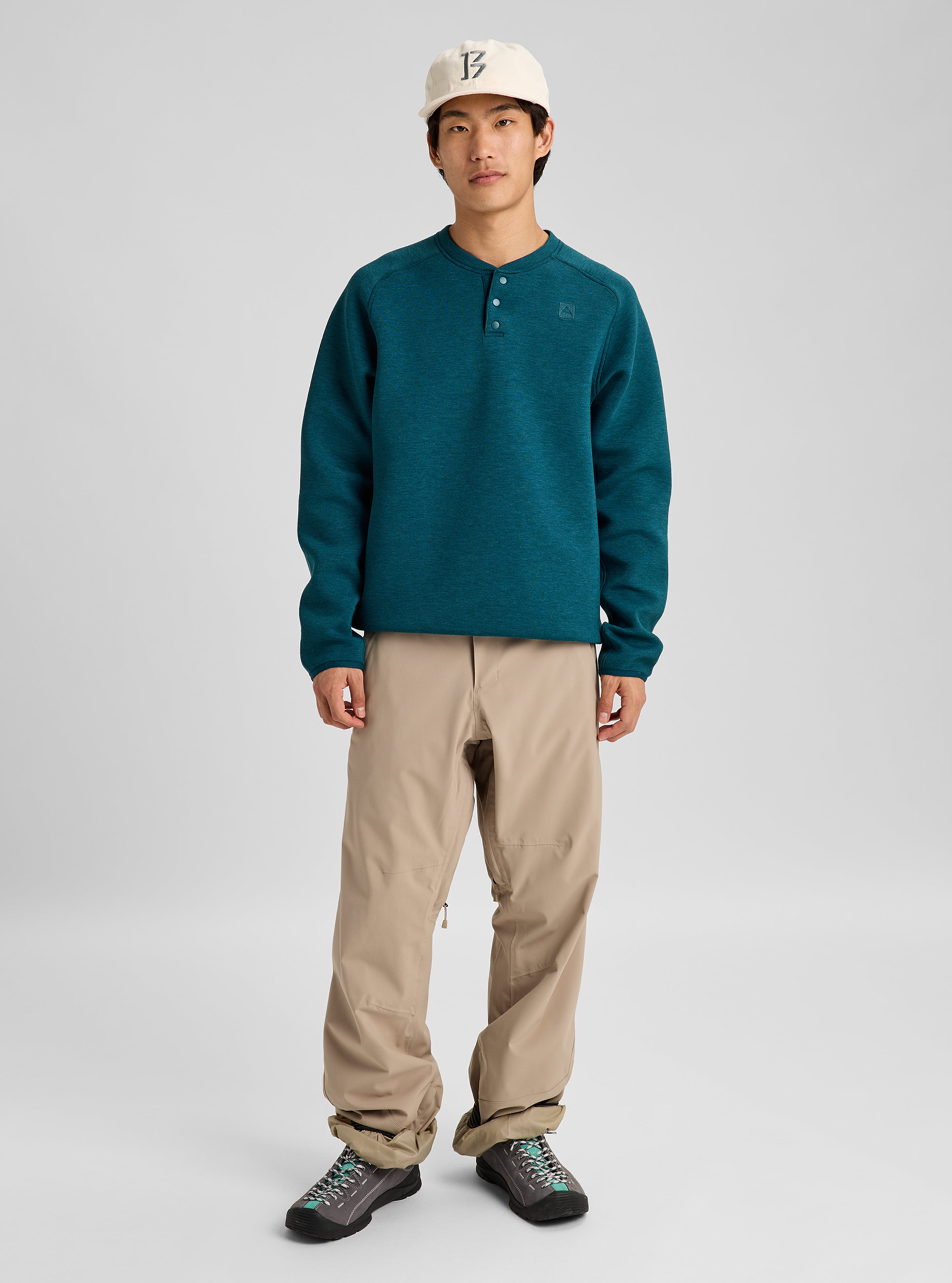 Burton SpaceCloud henleygenser Summit Taupe Heather Tencel
