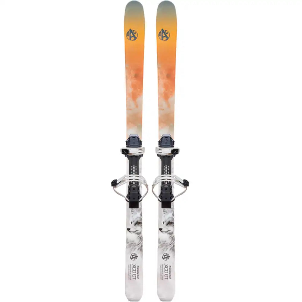OAC Skinbased XCD GT 160 ski med EA 2.0 binding stålkant