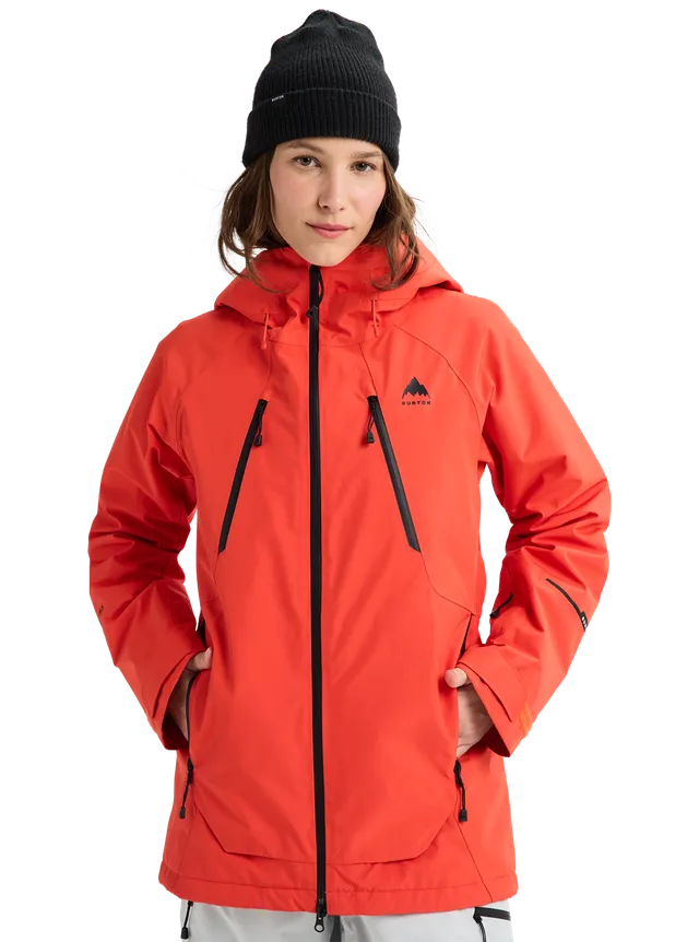 Burton Reserve GORE-TEX 2L snowboardjakke Gray Cloud isolert