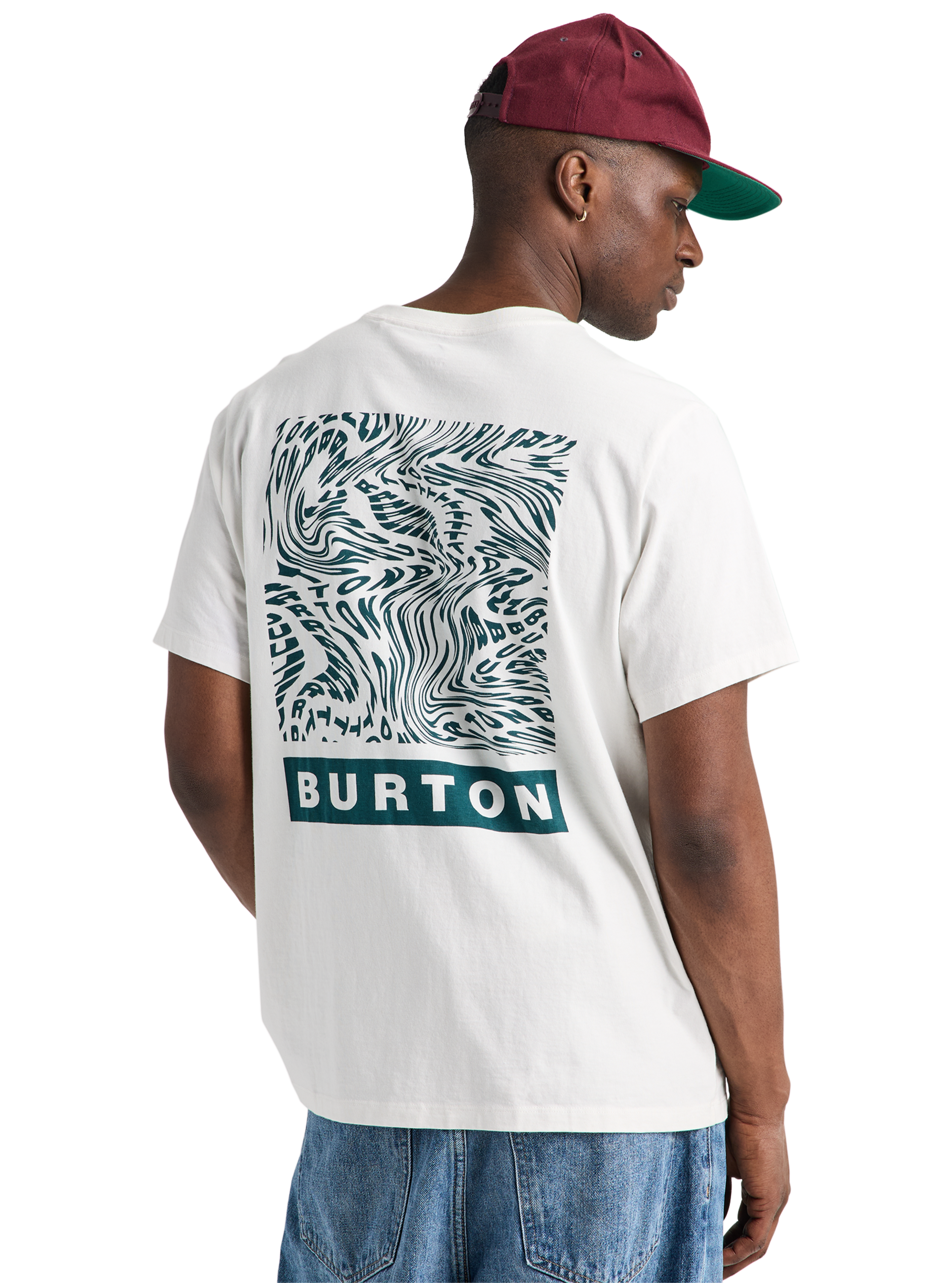 Burton Dejaview t-skjorte chinchilla gray bomull