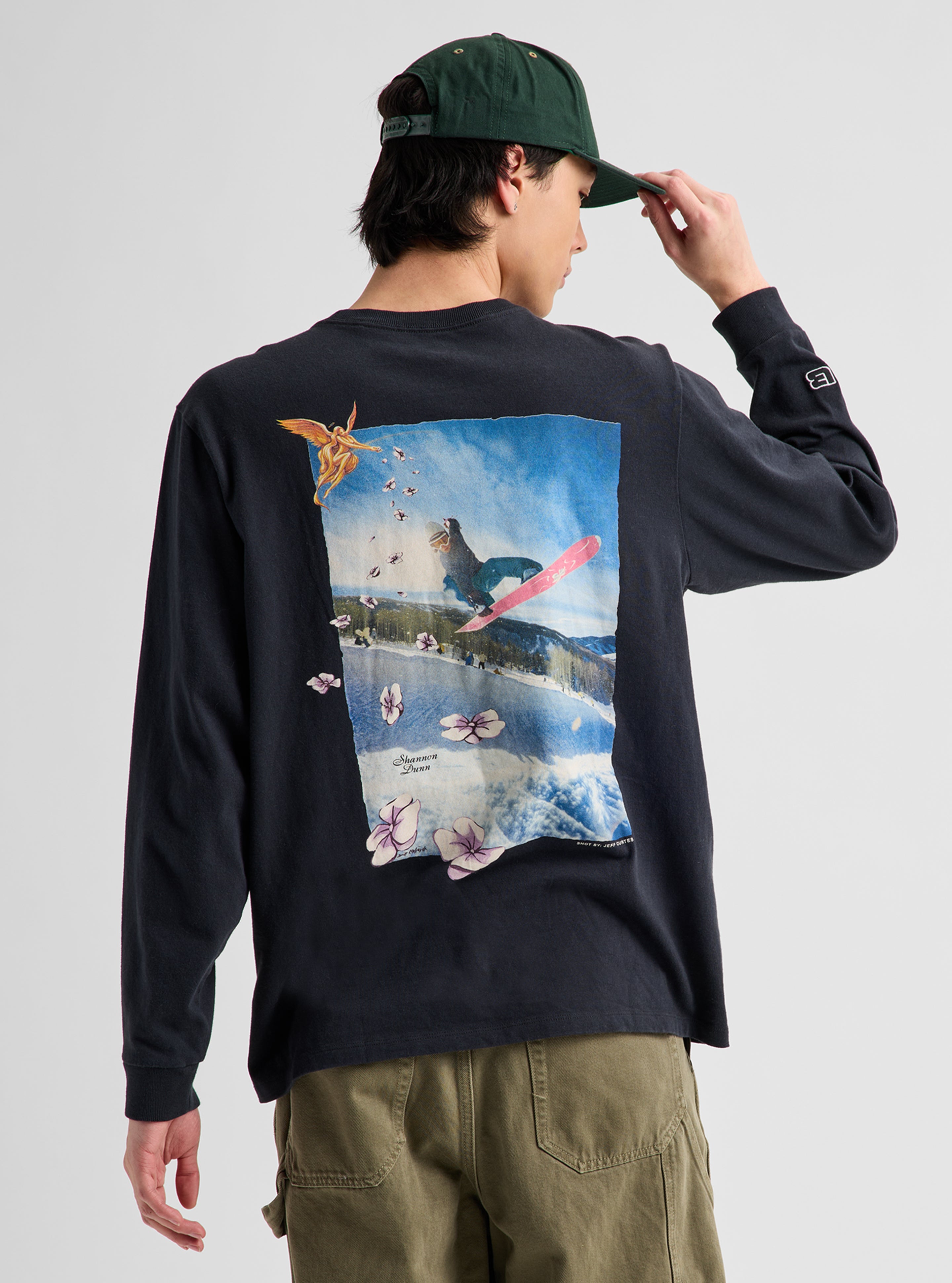 Burton Shannon Dunn Photo langermet t-skjorte True Black