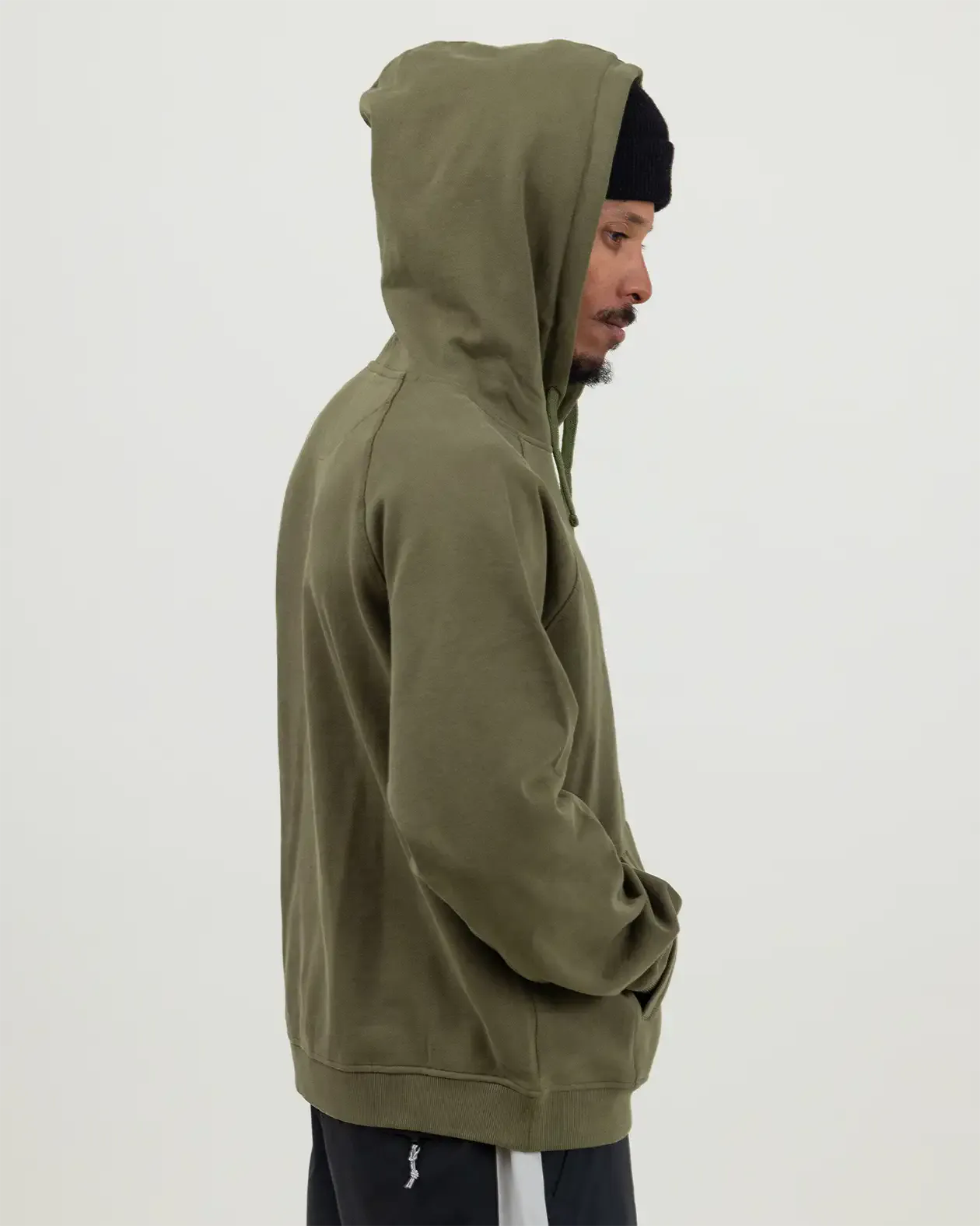 Jones Truckee Organic Cotton Hoodie mosegrønn
