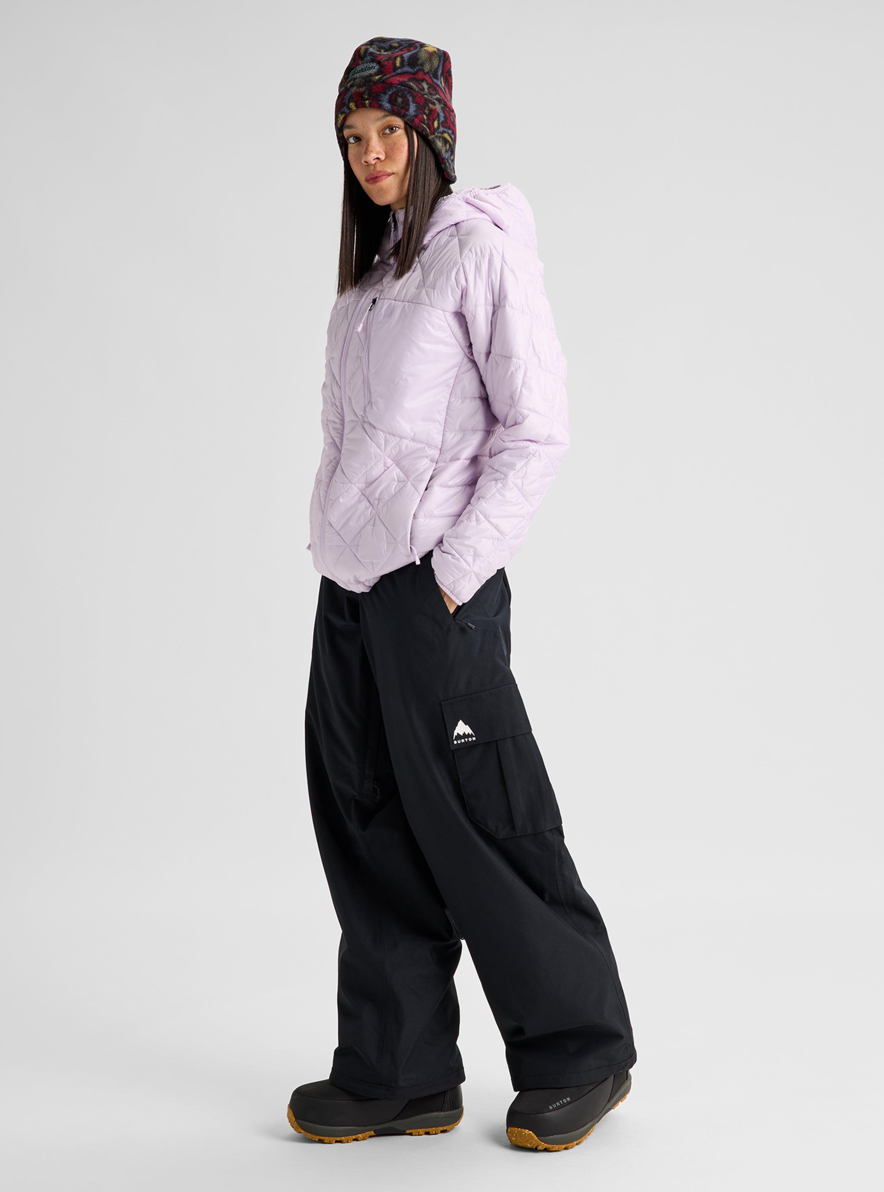 Burton Reserve 2L skallbukse dame baggy svart