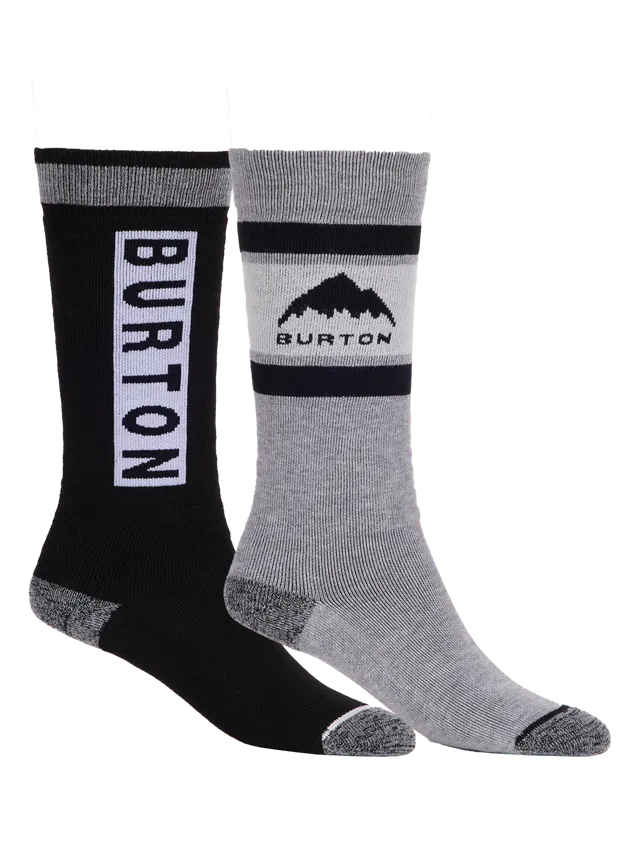 Burton Weekend Midweight snowboardsokker 2-pk twilight blue varm