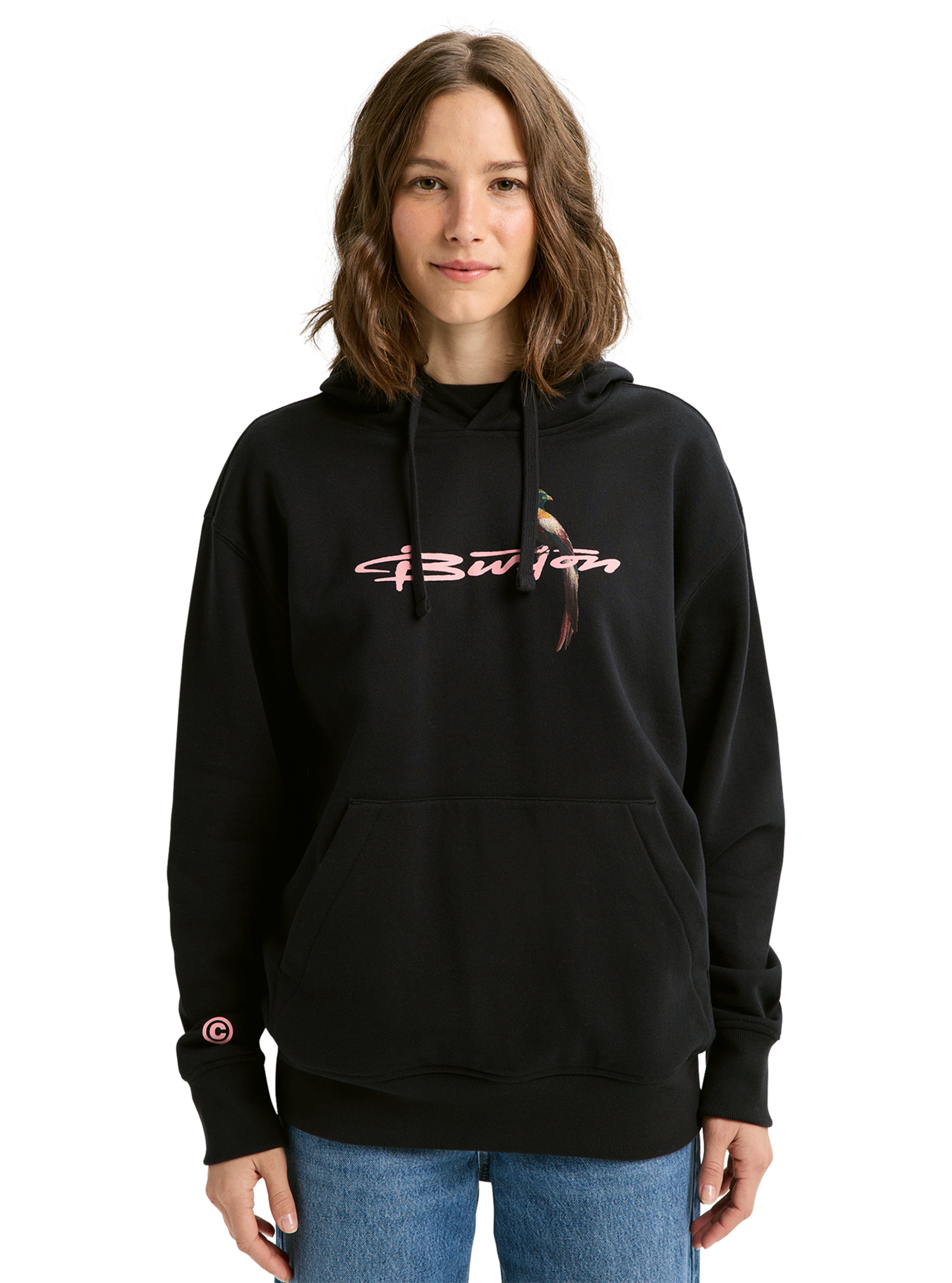 Burton Custom 26 hettegenser True Black pullover myk