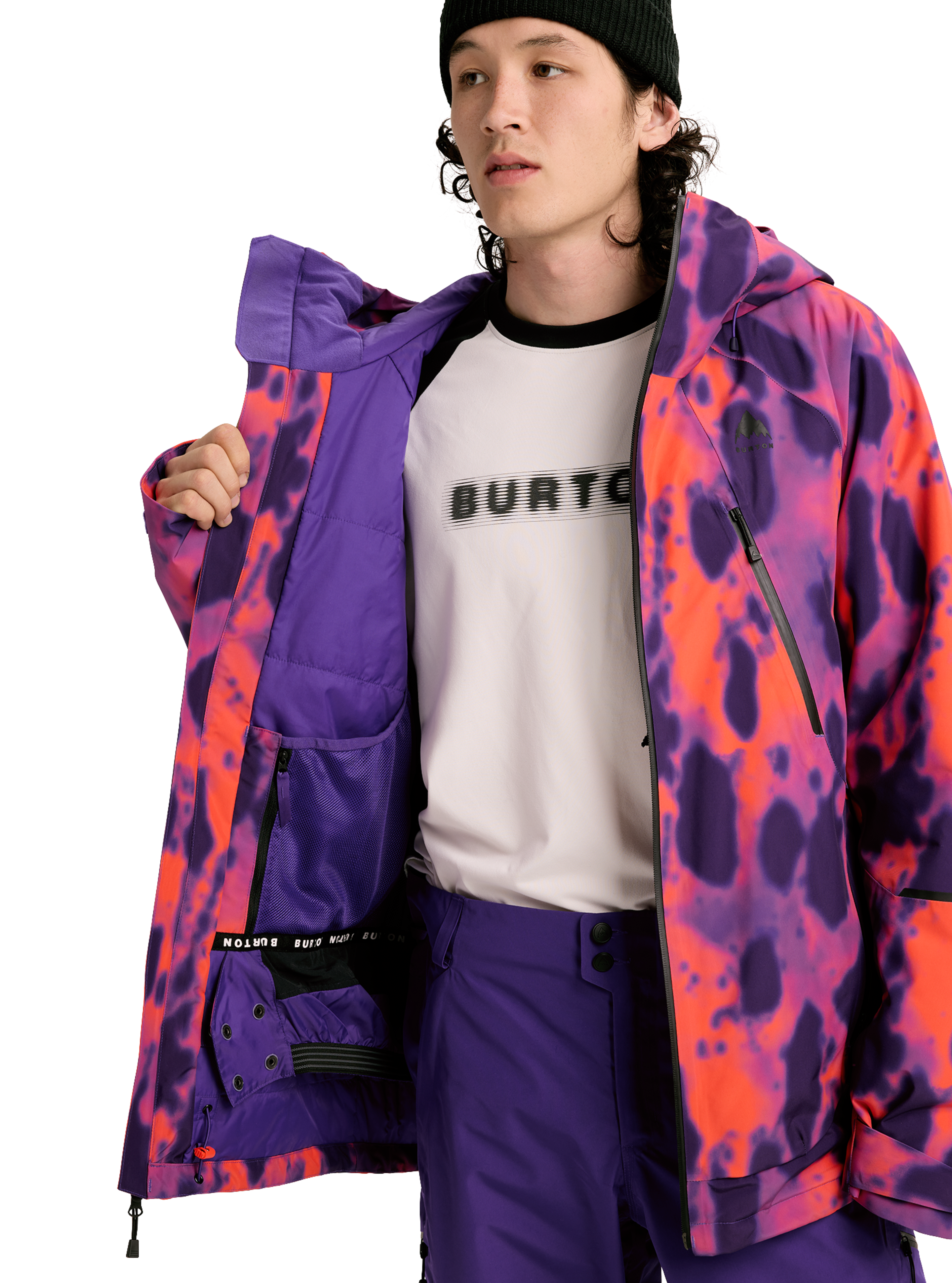 Burton Reserve GORE-TEX 2L herrejakke Prism Violet
