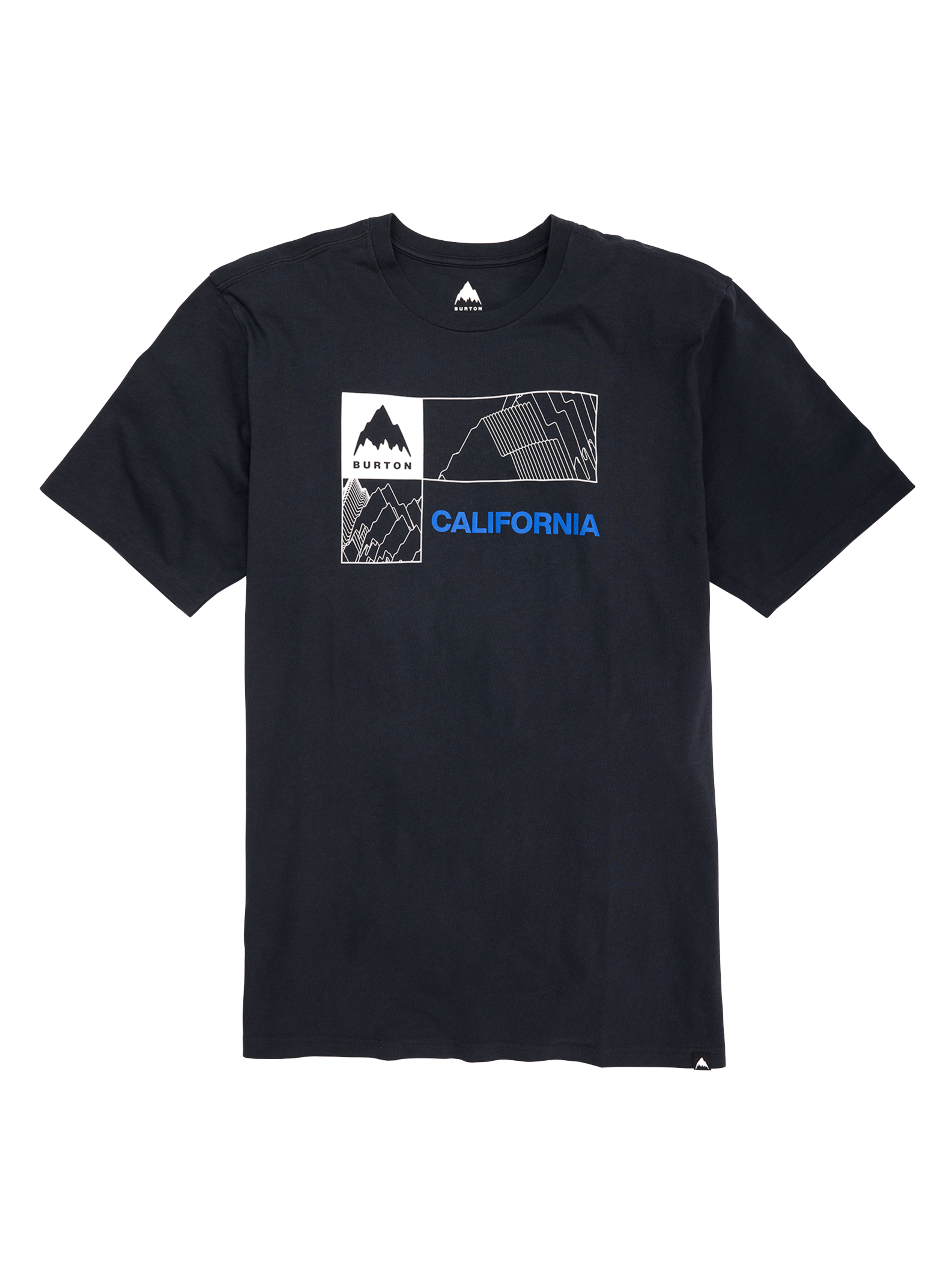 Burton Local t-skjorte Burlington True Black bomull