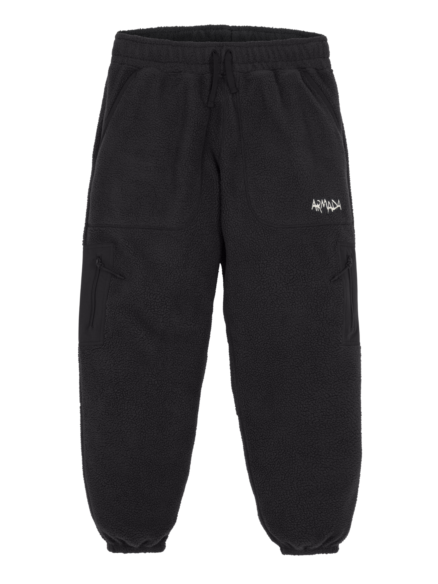 Armada Klatch Fleece Pant fleecebukse Black hurtigtørkende