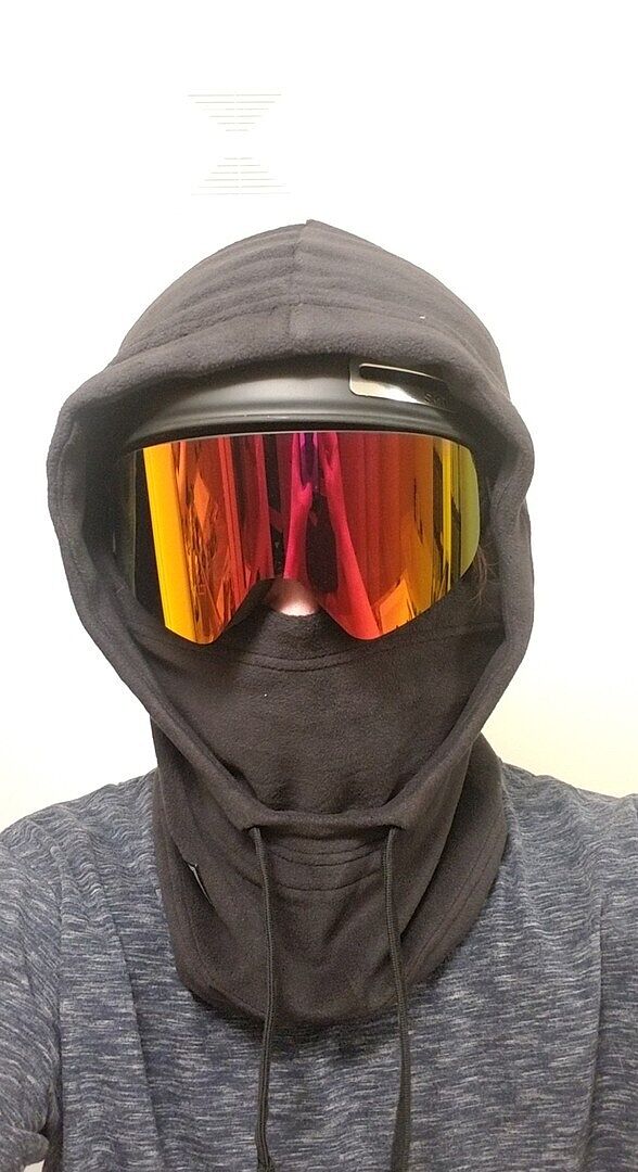 Burton Burke Hood hette True Black Regular Fit vindtett