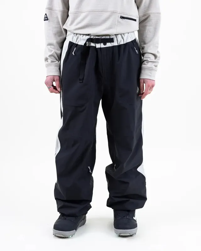 Jones MTN Surf Tweaker snowboardbukse Stealth Black resirkulert