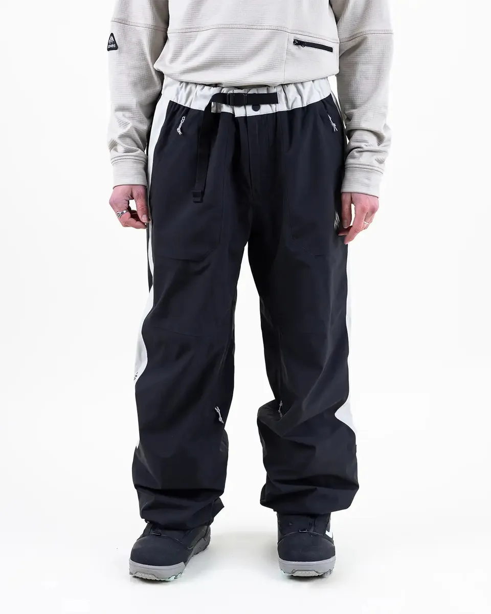 Jones MTN Surf Tweaker snowboardbukse Stealth Black resirkulert