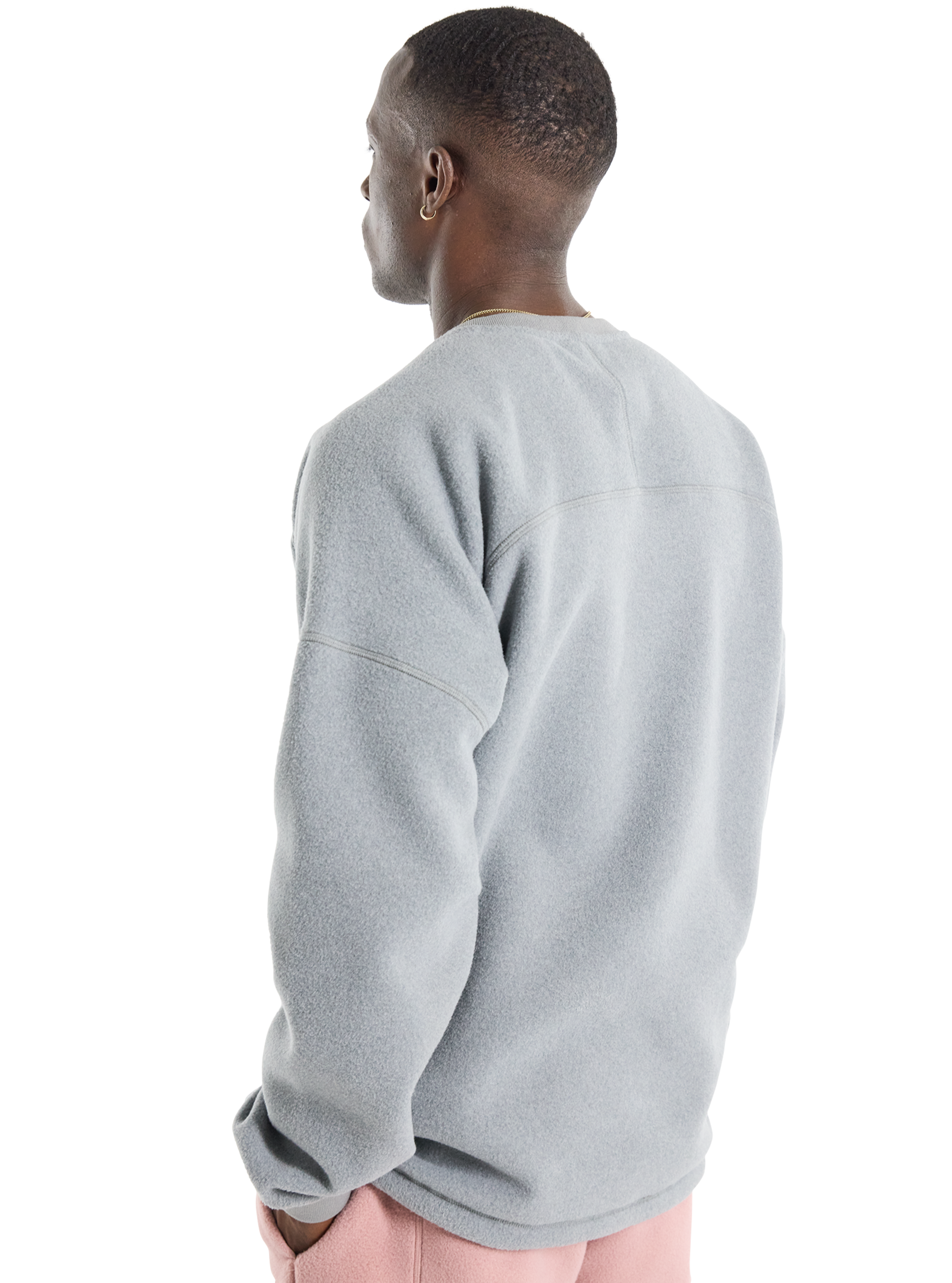 Burton Cinder Crewneck fleecegenser True Black myk